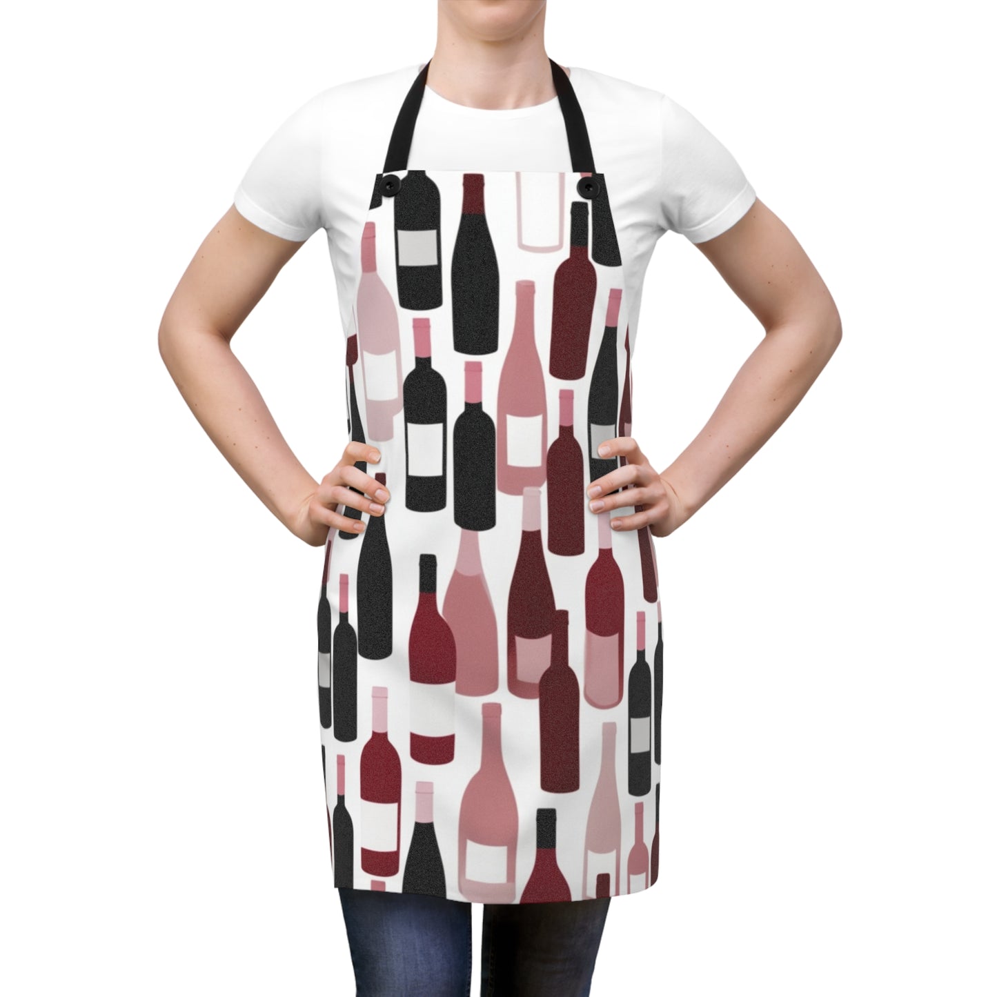 Stylish Wine Bottle Apron