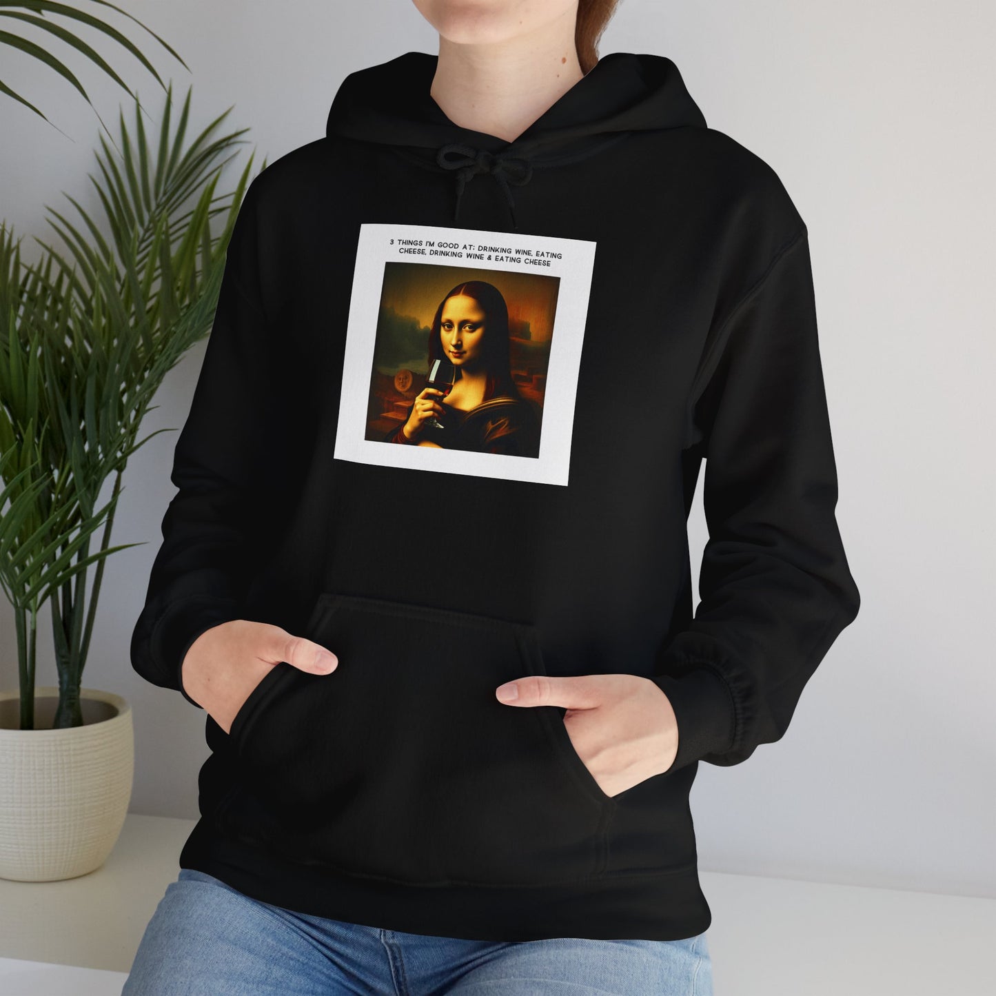 Mona Lisa Inspired Meme Hoodie