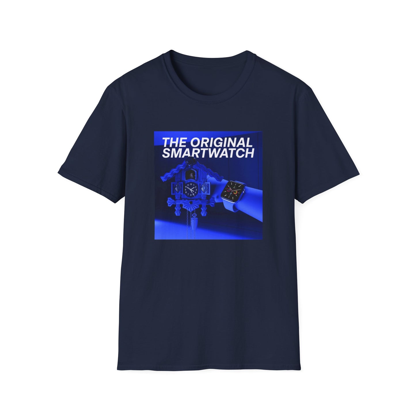 Smart Watch Swiss Unisex Softstyle T-Shirt – A Must-Have for Crypto Kings & Blockchain Believers! 🚀💰