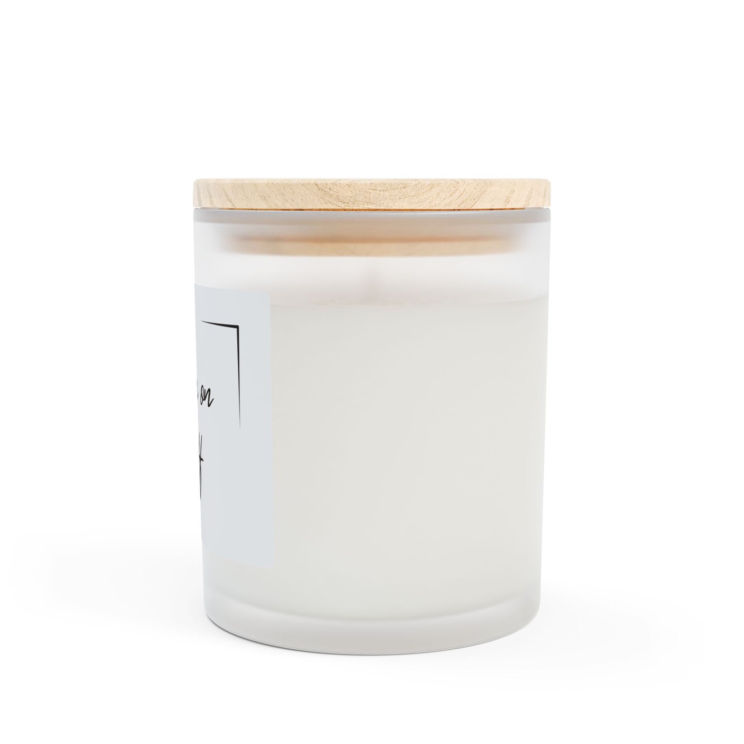 Flame On Kit Off 11oz Frosted Scented Candle