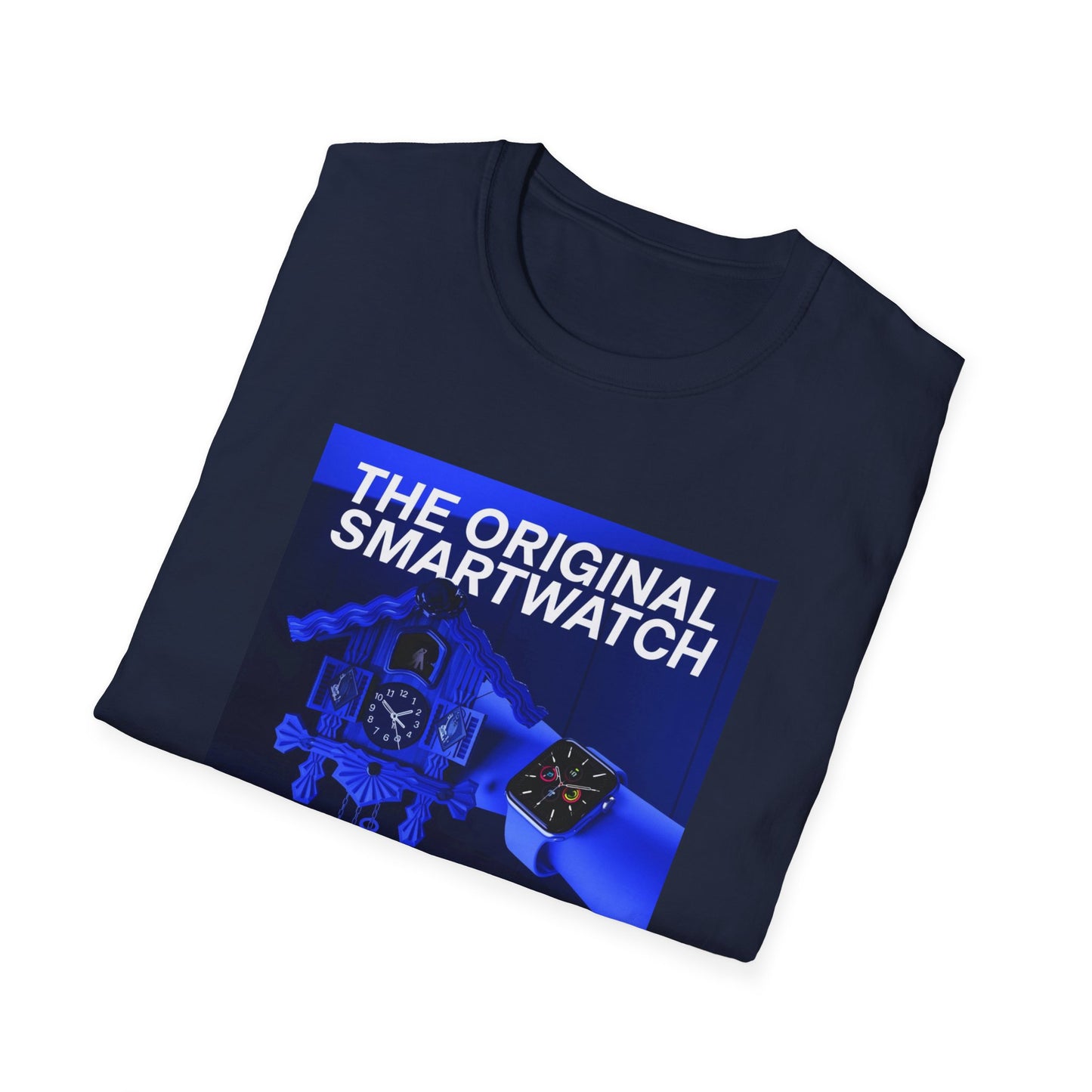 Smart Watch Swiss Unisex Softstyle T-Shirt – A Must-Have for Crypto Kings & Blockchain Believers! 🚀💰