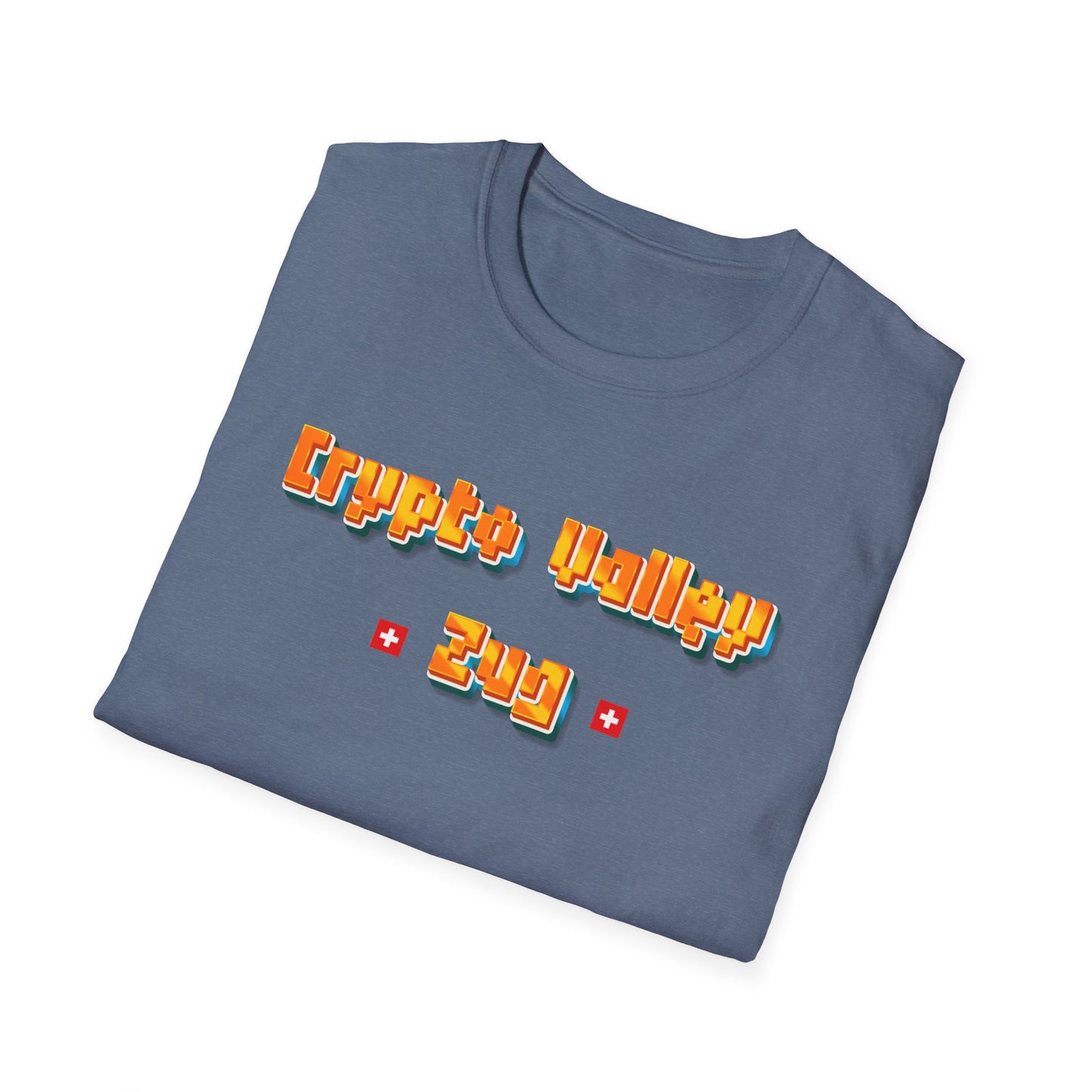 Crypto Valley Zug Unisex Softstyle T-Shirt – A Must-Have for Crypto Kings & Blockchain Believers! 🚀💰