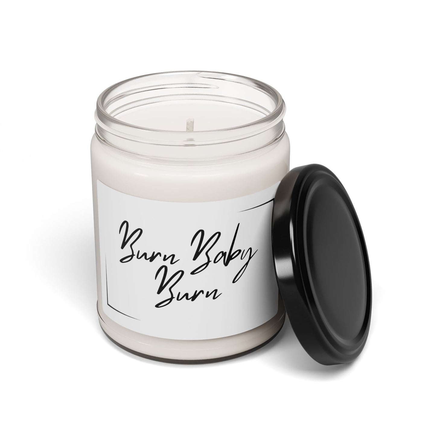 Burn Baby Burn Scented Soy Candle - 9oz Aromatherapy for Cozy Nights