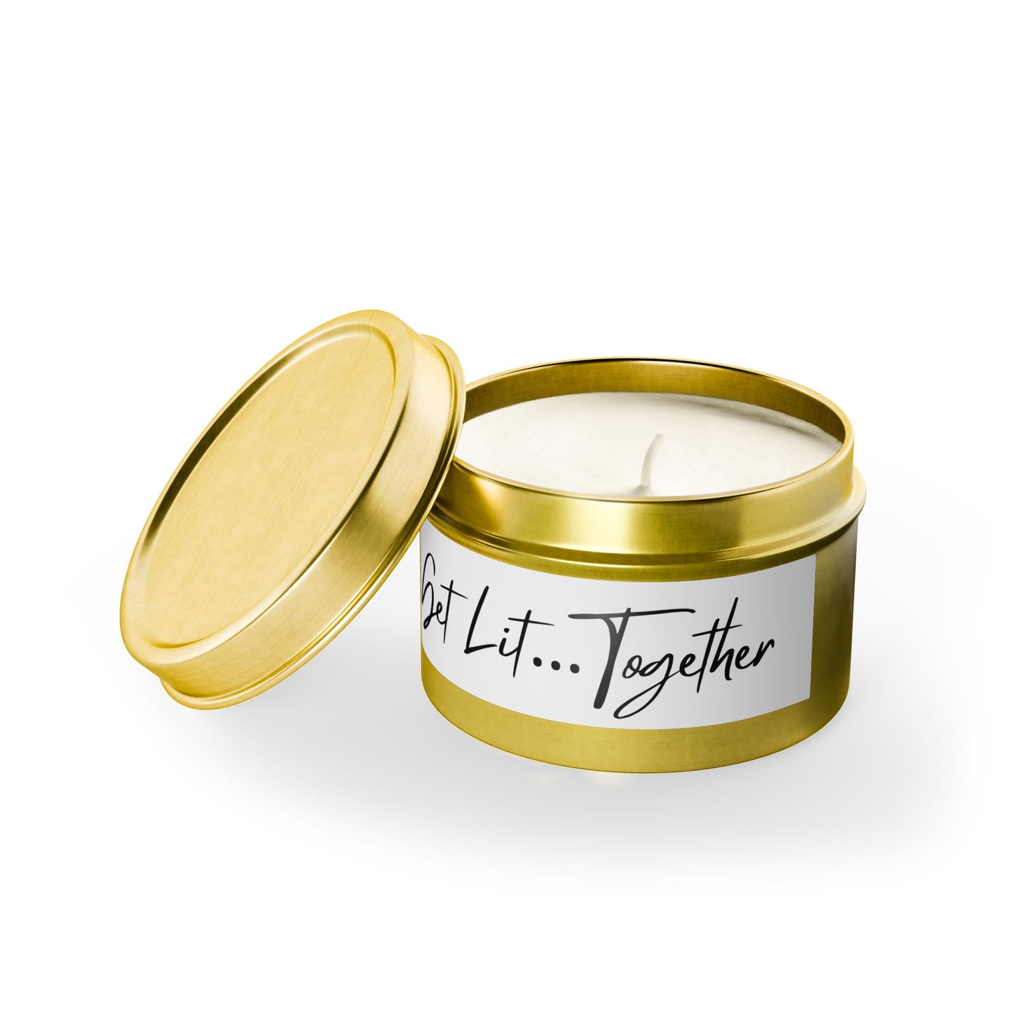 Let's Get Lit Together 4oz Scented Candle