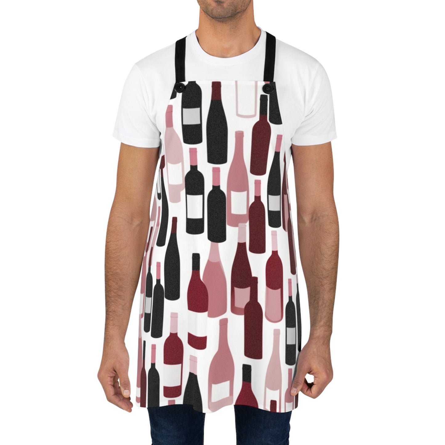Stylish Wine Bottle Apron
