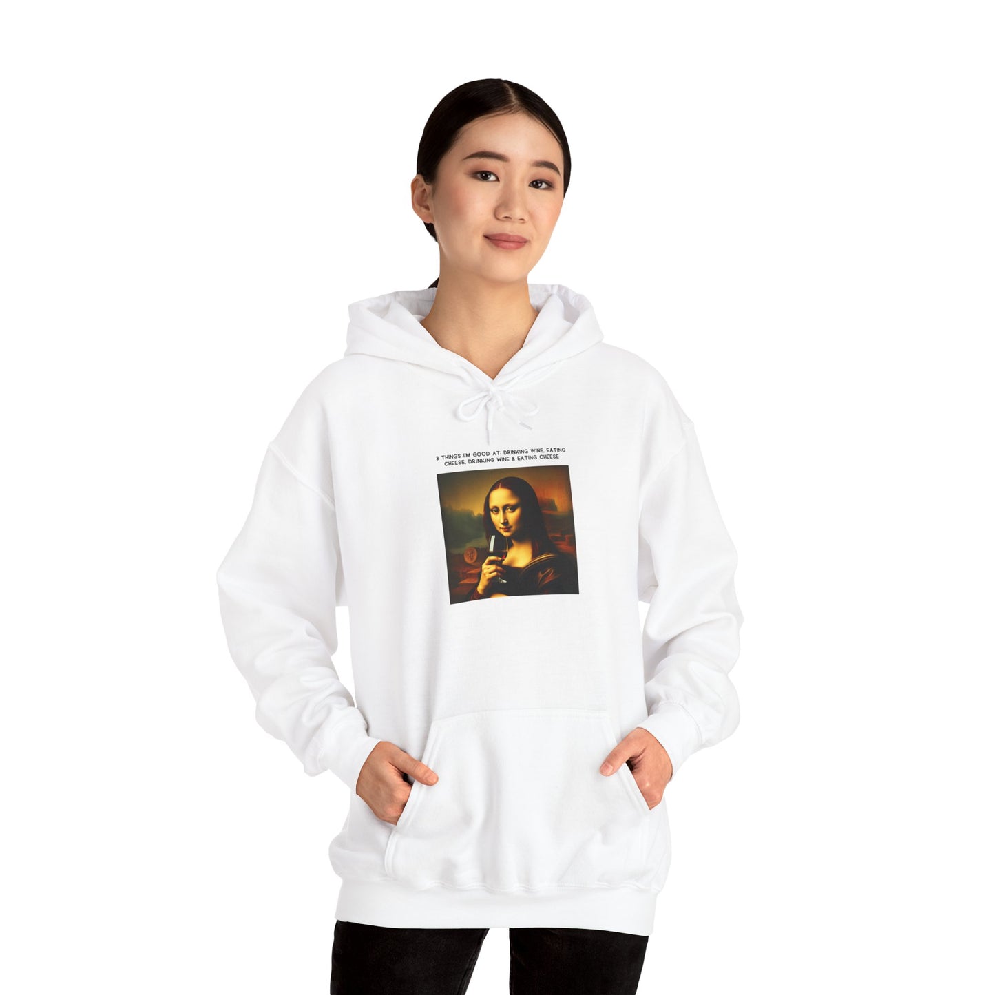 Mona Lisa Inspired Meme Hoodie