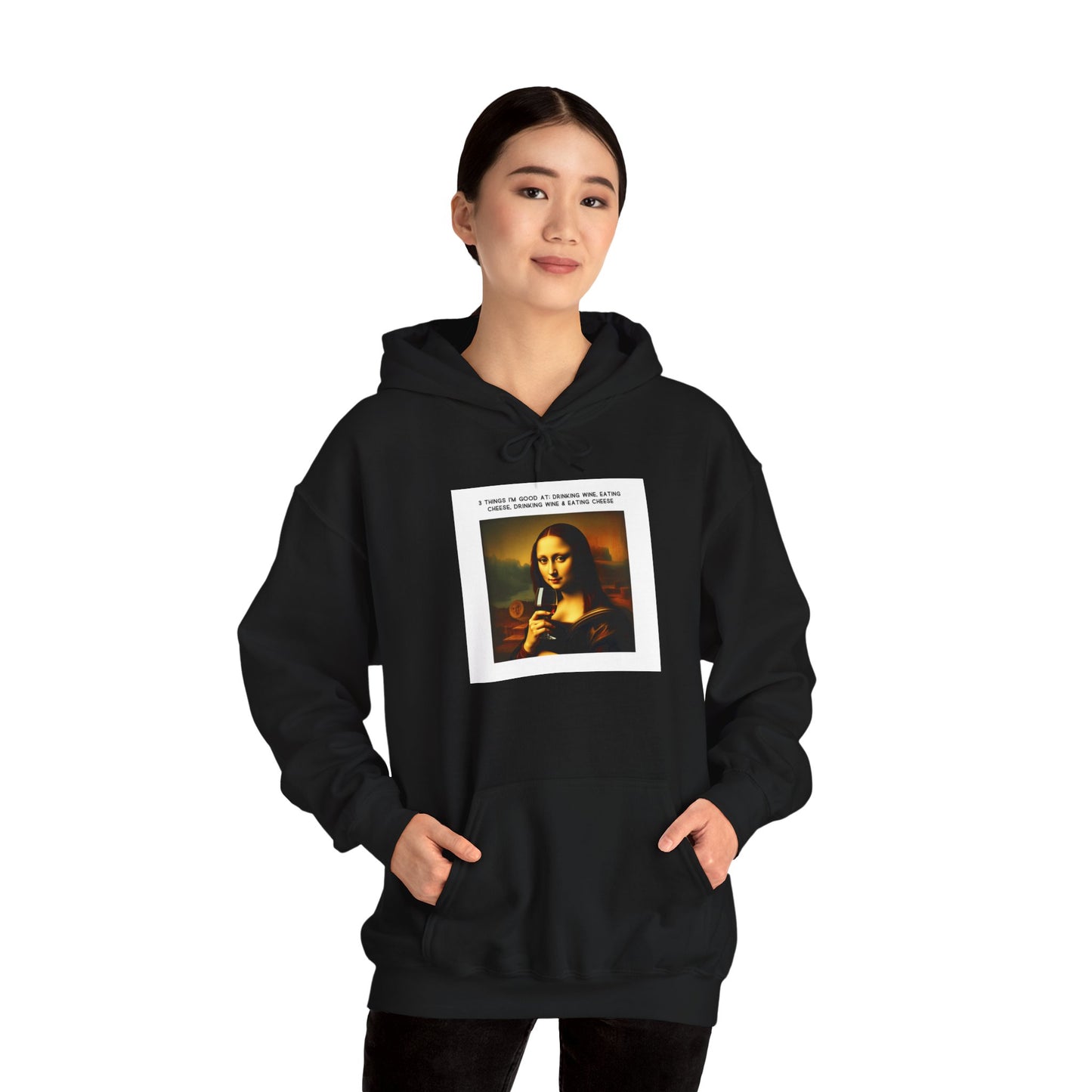 Mona Lisa Inspired Meme Hoodie