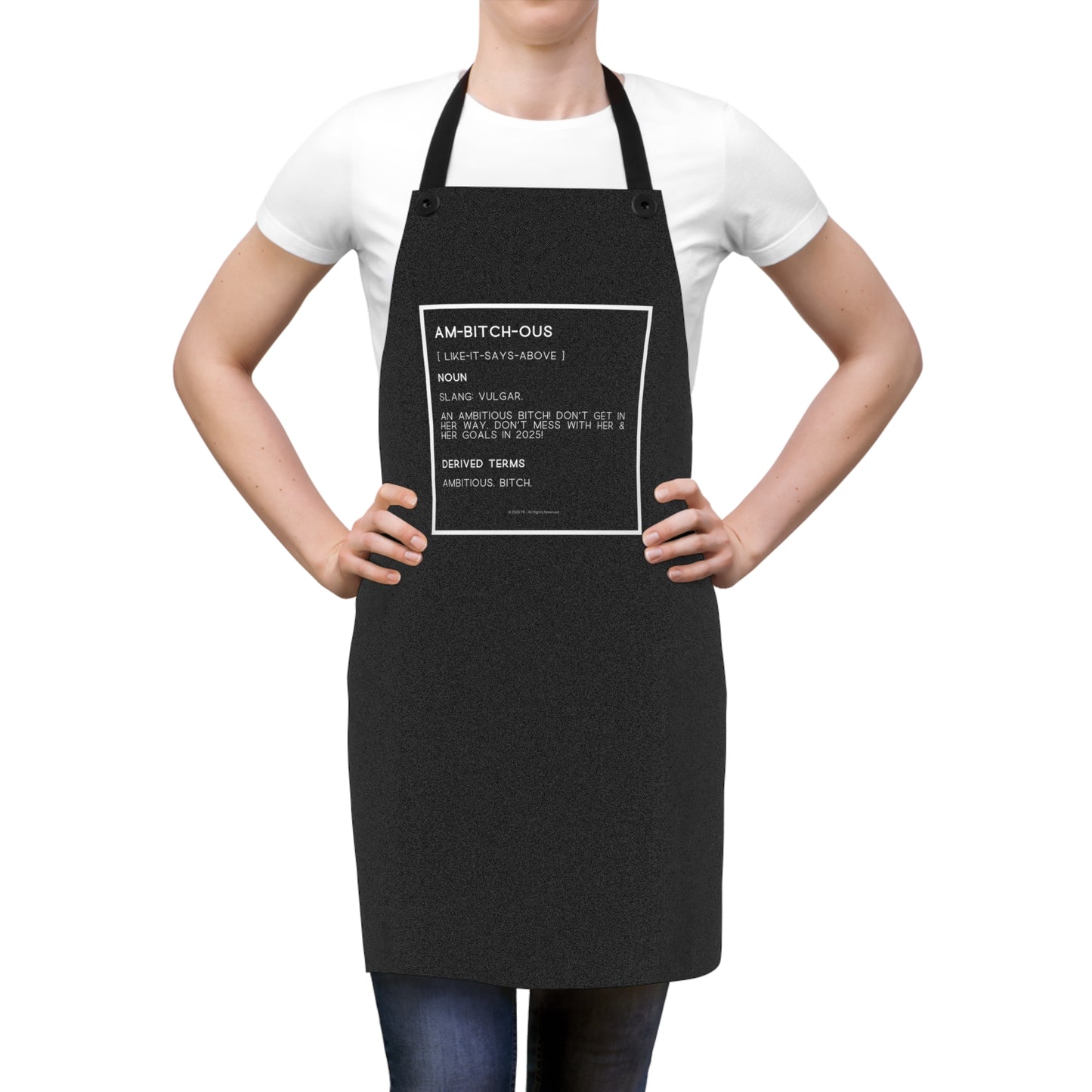 AM-BITCH-OUS Sassy Apron