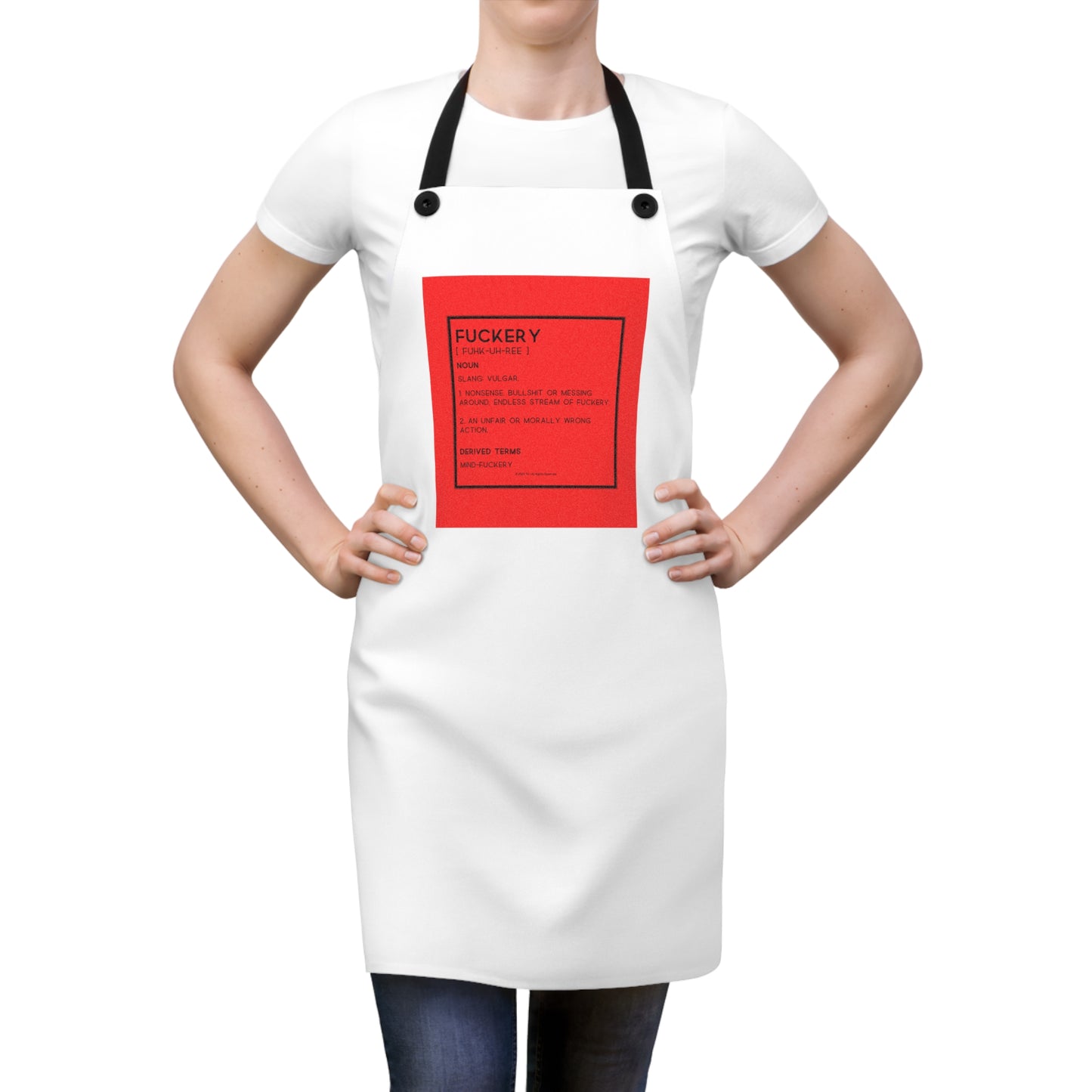 Fuckery - Hilarious Apron – A Must-Have for Chefs & Baking Enthusiasts!