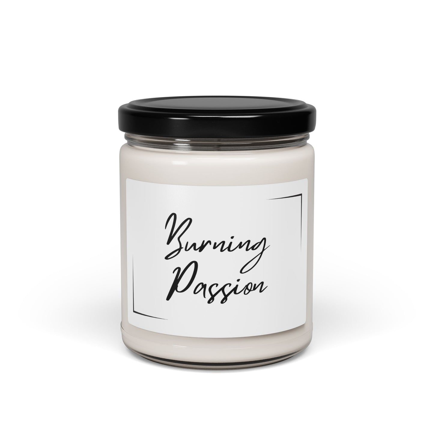 Burning Passion Scented Soy Candle - 9oz | Romantic Home Fragrance for Relaxation & Ambiance