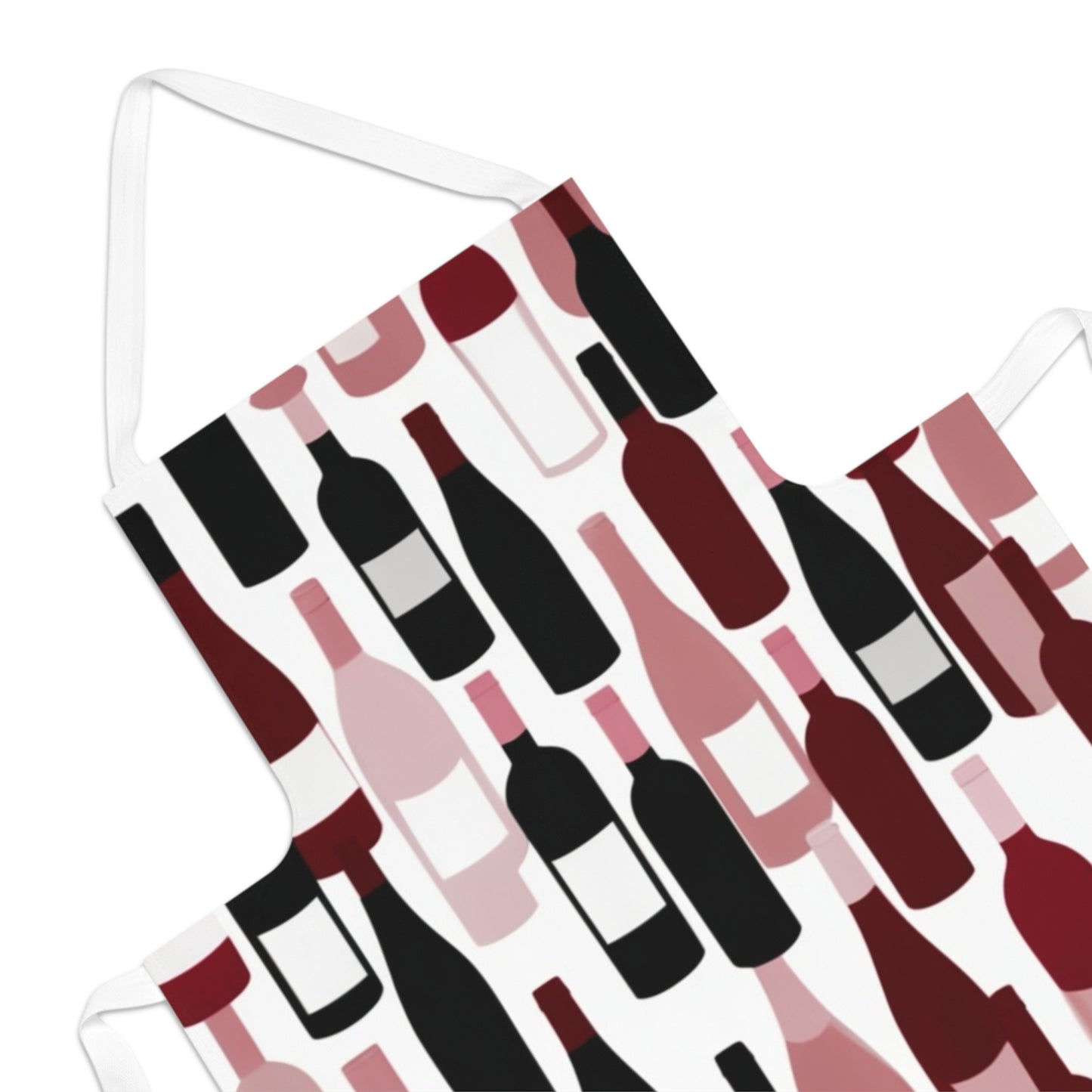 Wine Lover's Adult Apron - Perfect for Cooking & BBQs