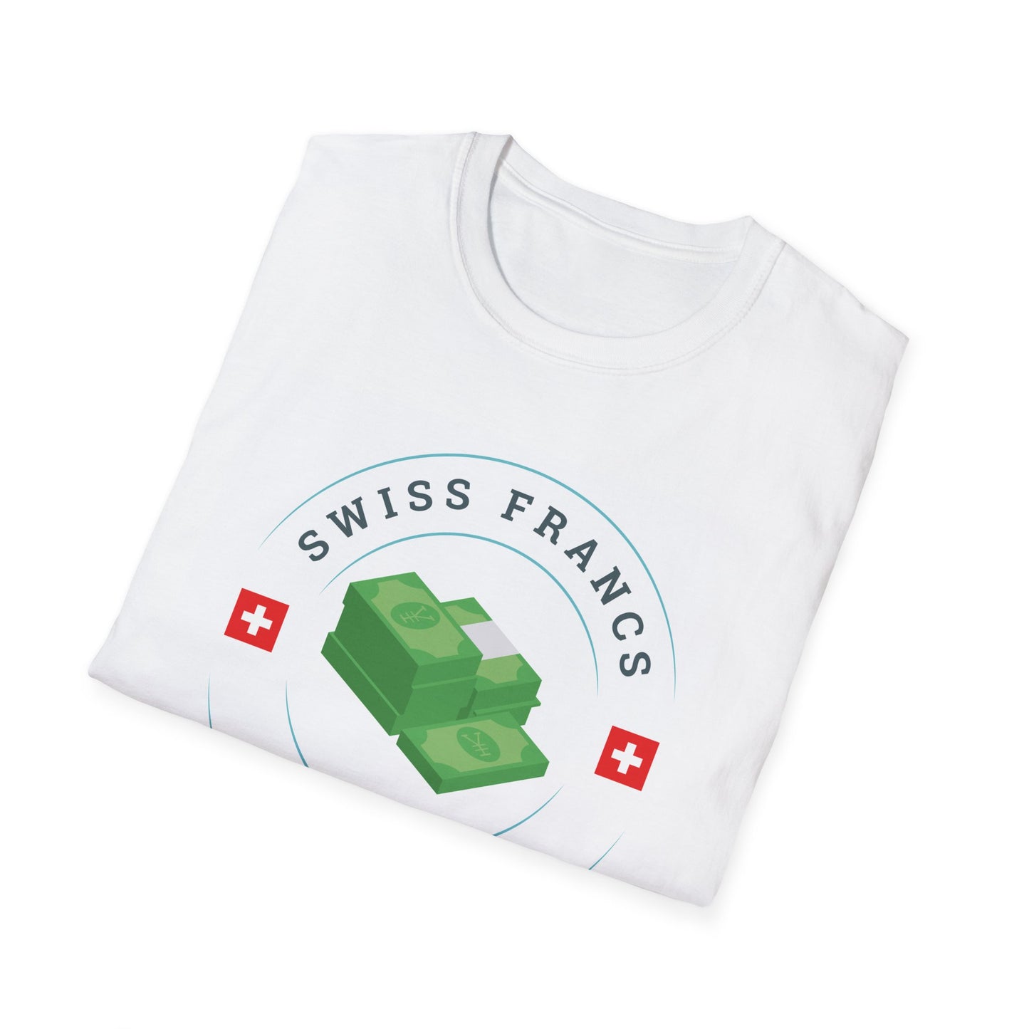 HODL CHFs Unisex Softstyle T-Shirt – A Must-Have for Crypto Kings & Blockchain Believers! 🚀💰
