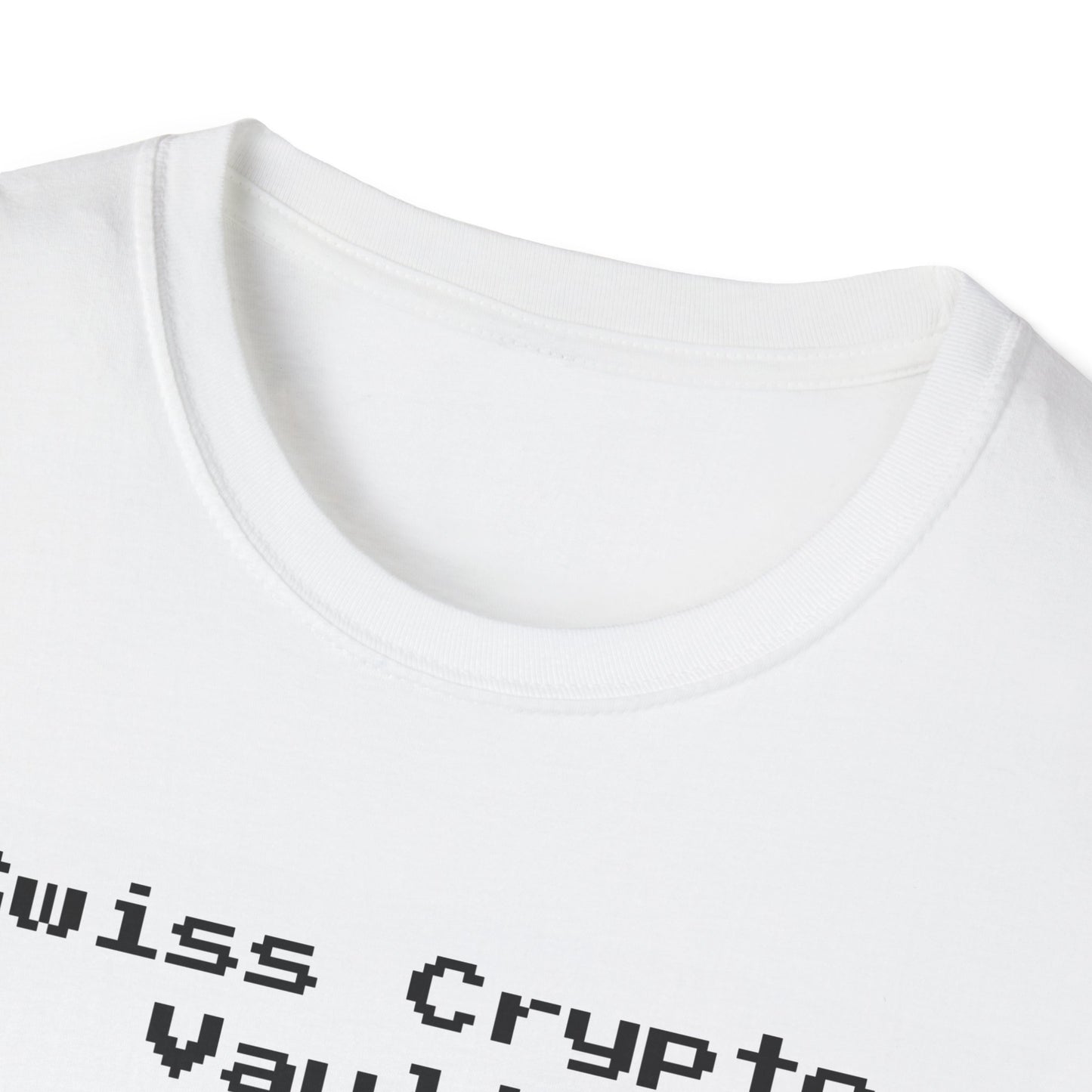 Swiss Crypto Vault Unisex Softstyle T-Shirt – A Must-Have for Crypto Kings & Blockchain Believers! 🚀💰