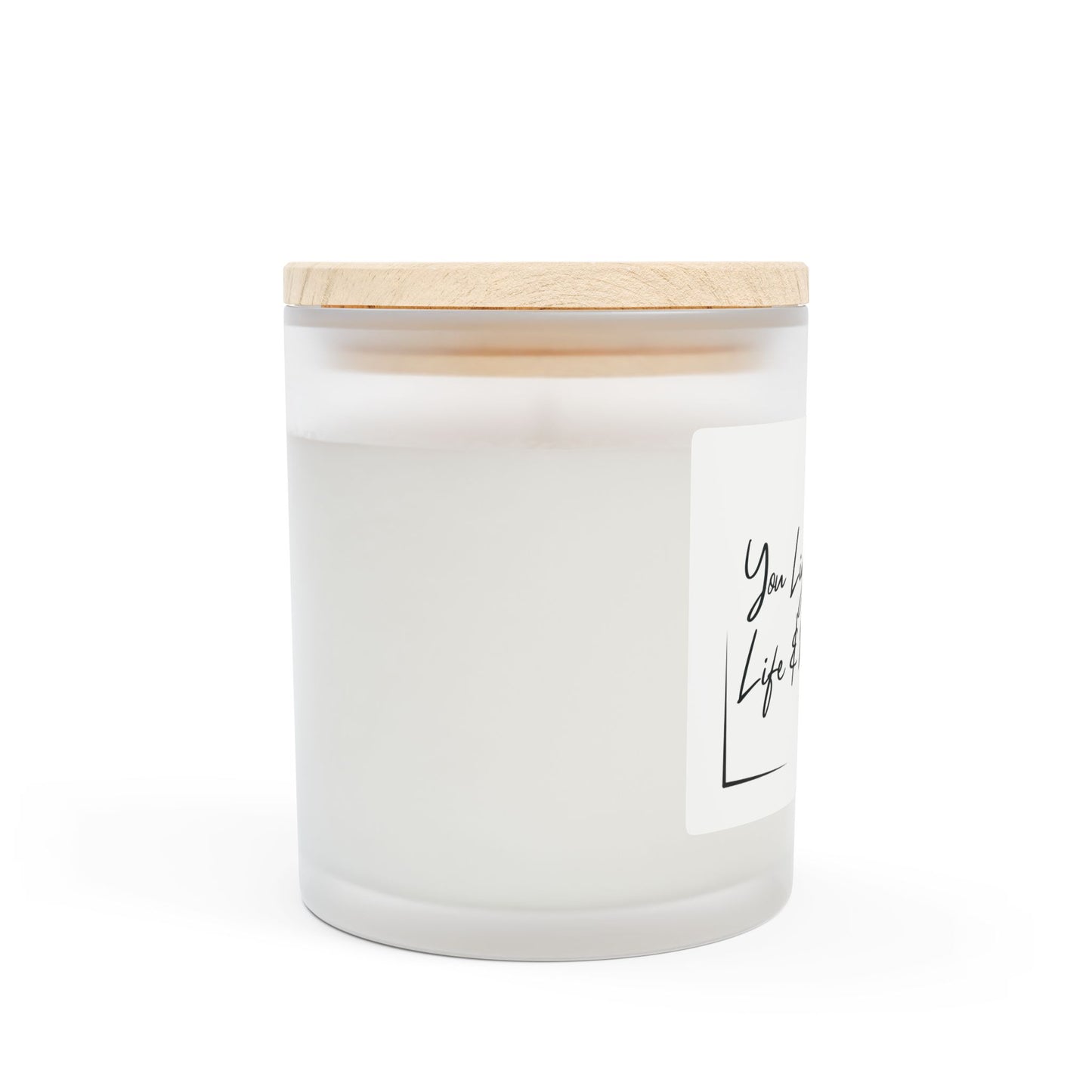 You Light Up My Life & My Bedroom 11oz Frosted Scented Candle