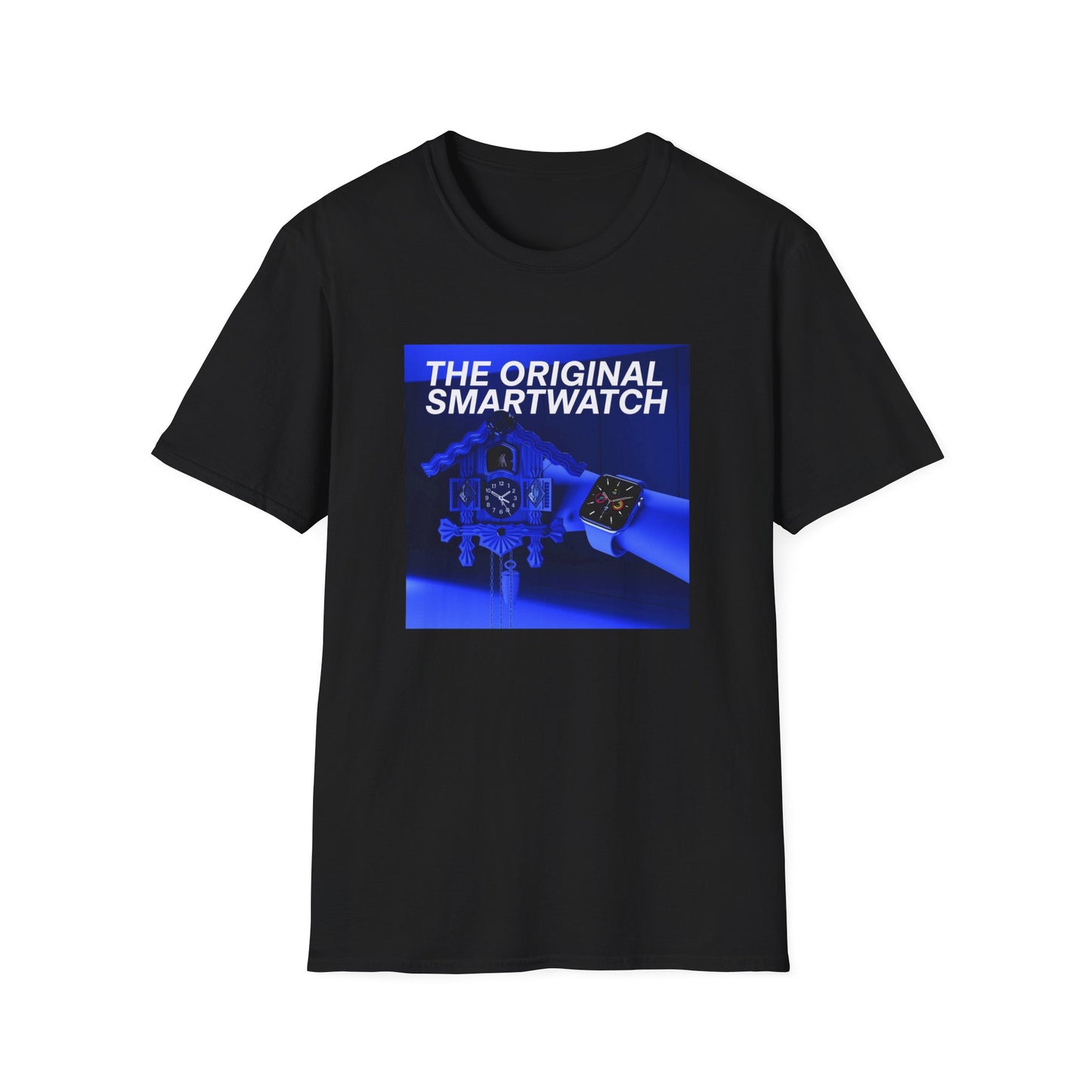 Smart Watch Swiss Unisex Softstyle T-Shirt – A Must-Have for Crypto Kings & Blockchain Believers! 🚀💰