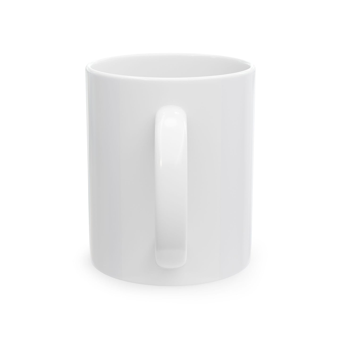 Ambitious Bitch 11oz White Empowering Coffee Cup for Goal-Driven Women