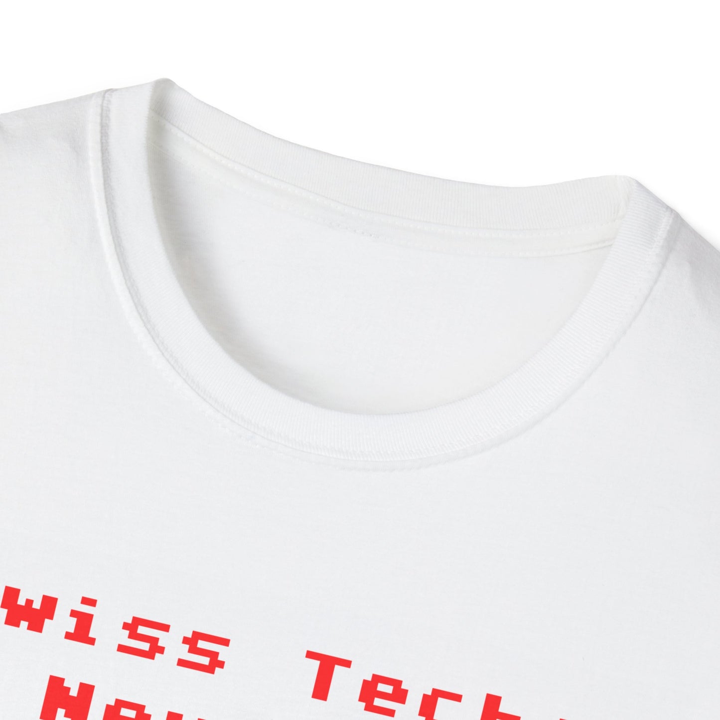 Swiss Tech Neutral Unisex Softstyle T-Shirt – A Must-Have for Crypto Kings & Blockchain Believers! 🚀💰