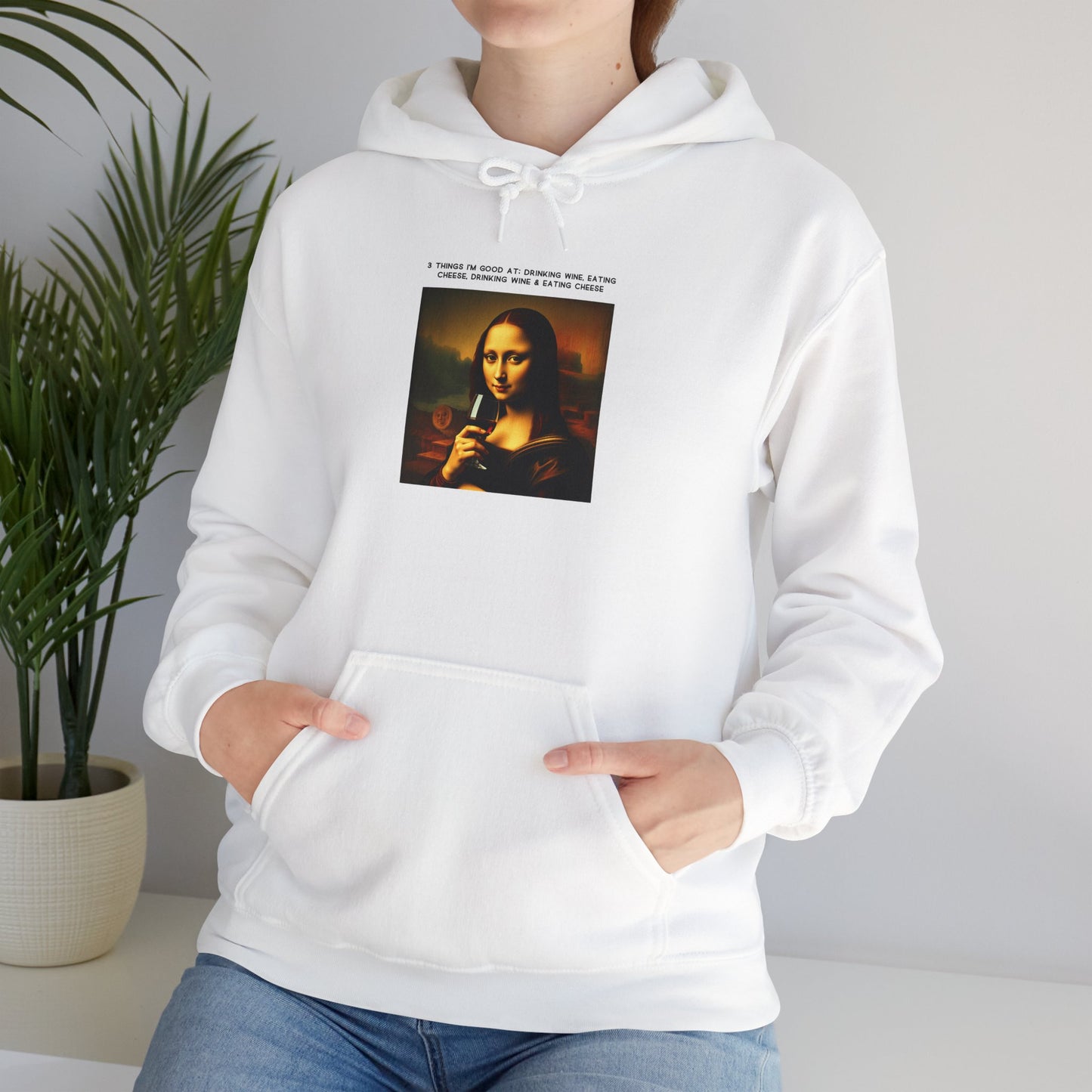 Mona Lisa Inspired Meme Hoodie