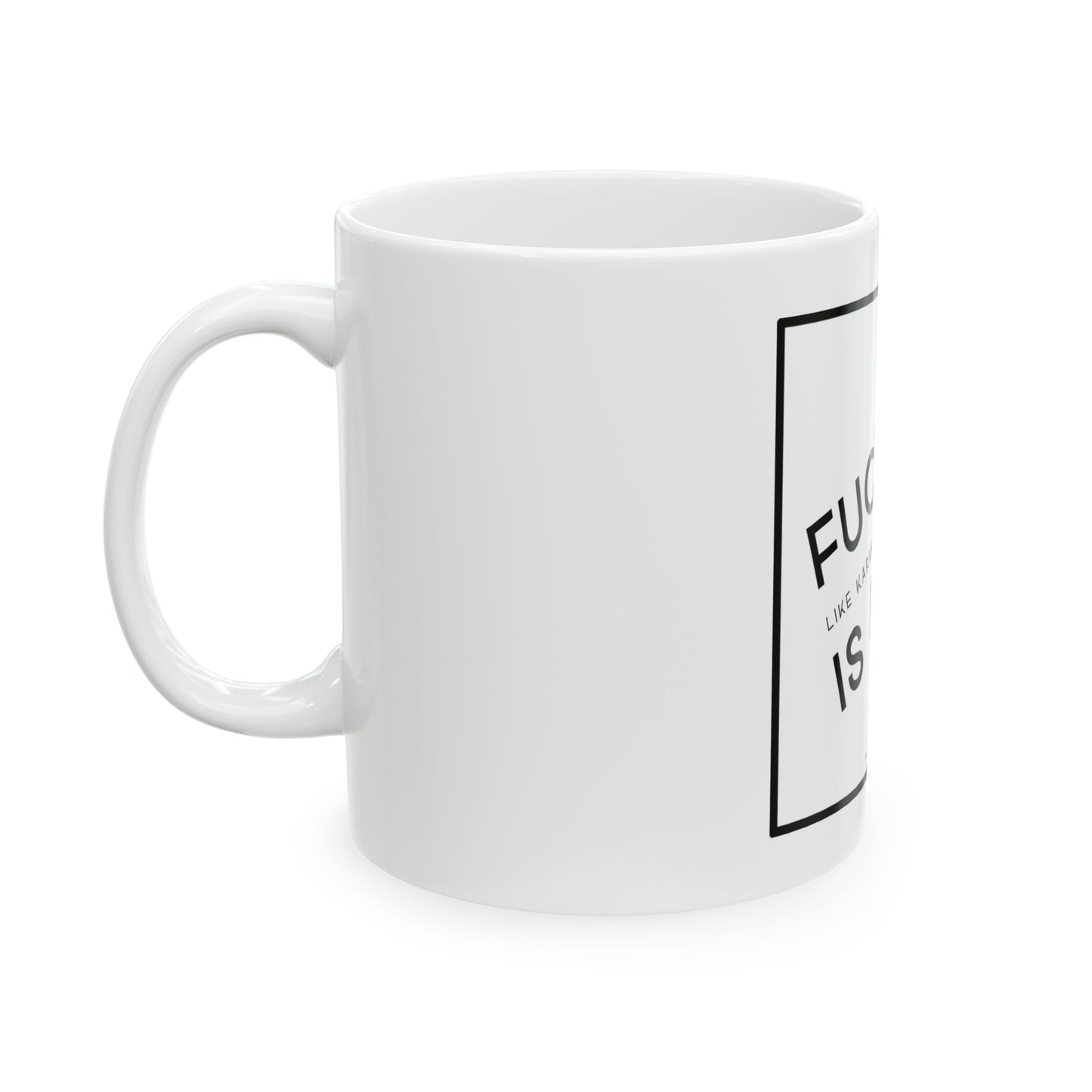 F*ckery is Real 11oz White Perfect Gift for Sarcastic Coffee Lovers