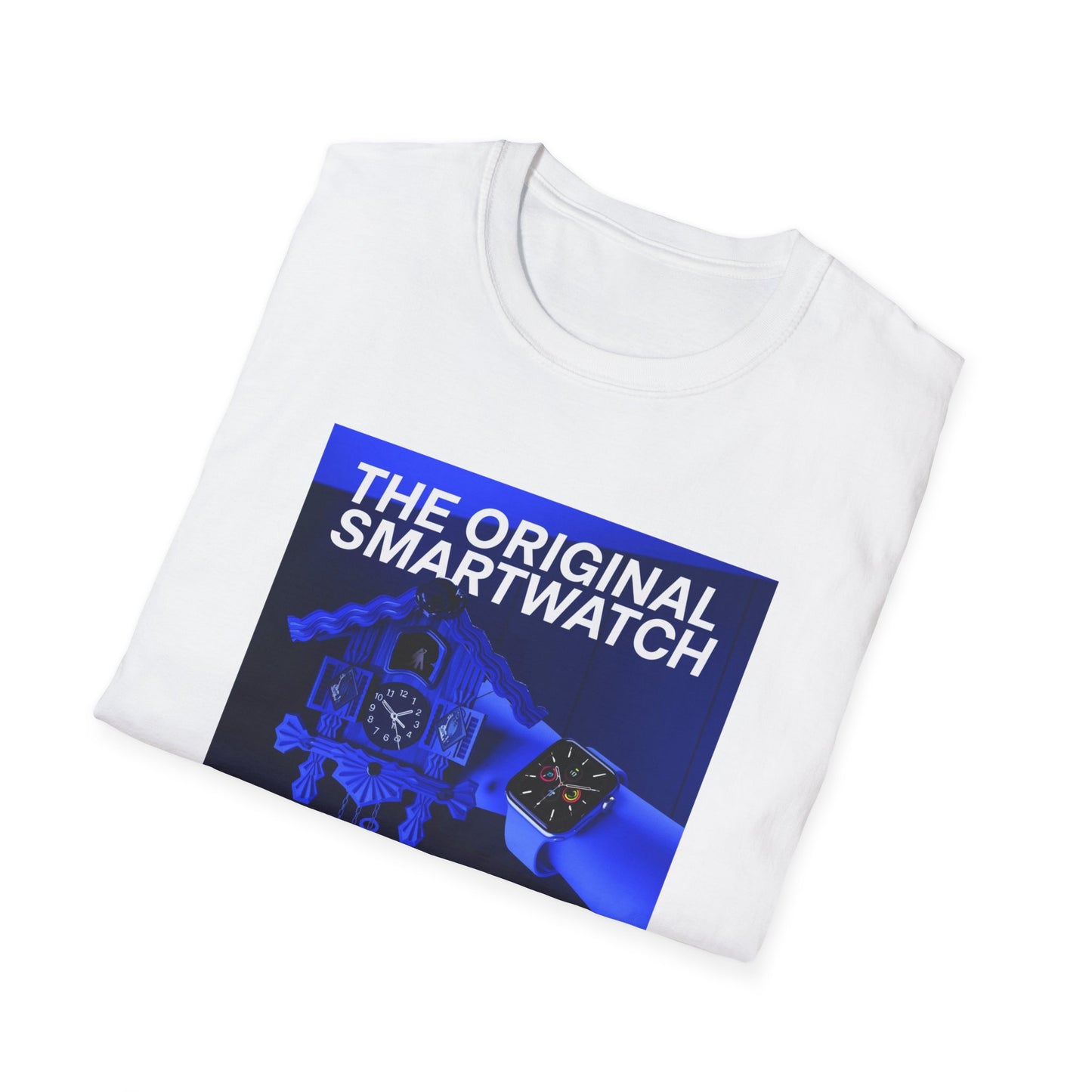 Smart Watch Swiss Unisex Softstyle T-Shirt – A Must-Have for Crypto Kings & Blockchain Believers! 🚀💰