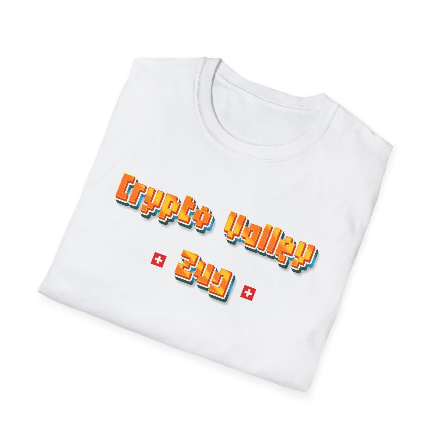 Crypto Valley Zug Unisex Softstyle T-Shirt – A Must-Have for Crypto Kings & Blockchain Believers! 🚀💰