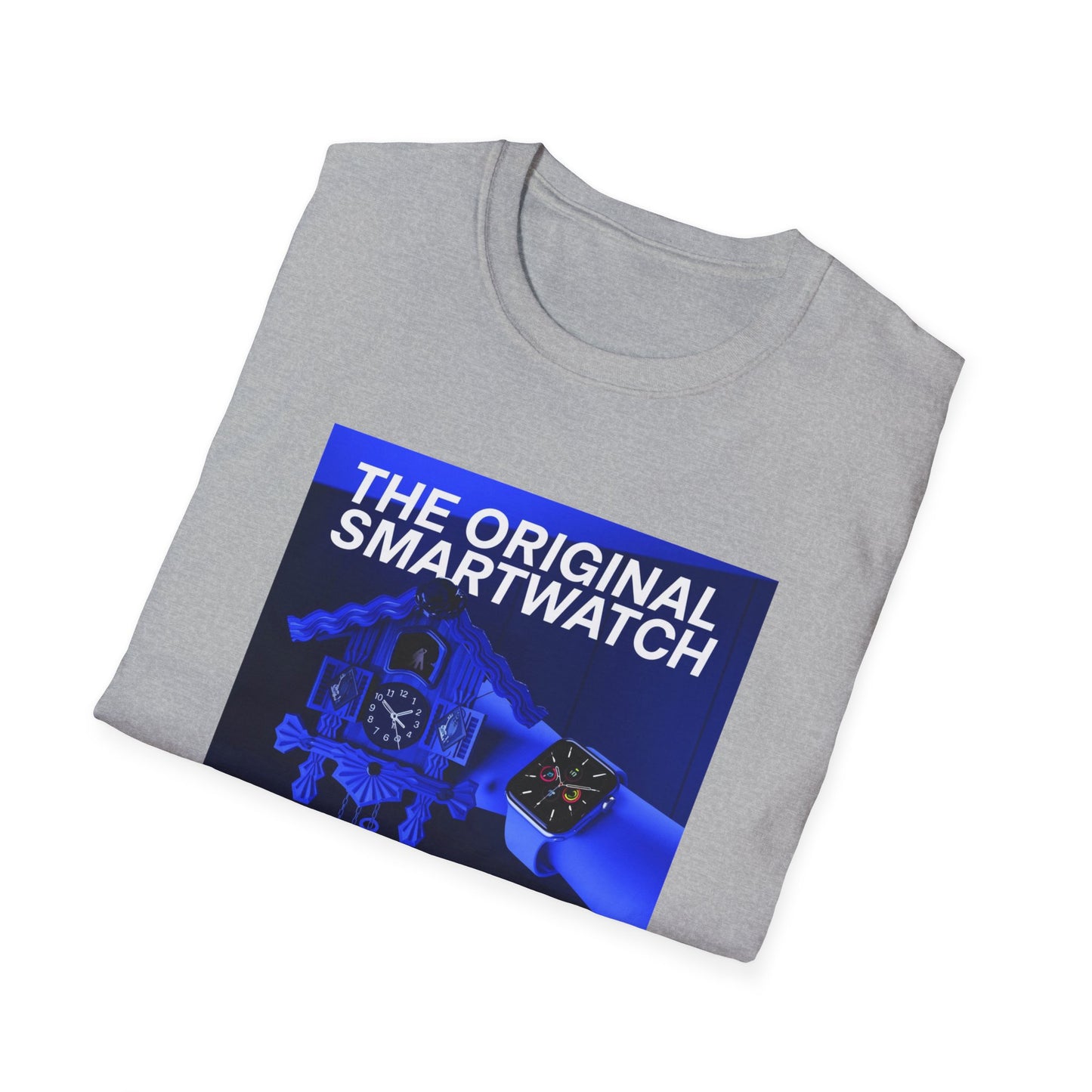 Smart Watch Swiss Unisex Softstyle T-Shirt – A Must-Have for Crypto Kings & Blockchain Believers! 🚀💰