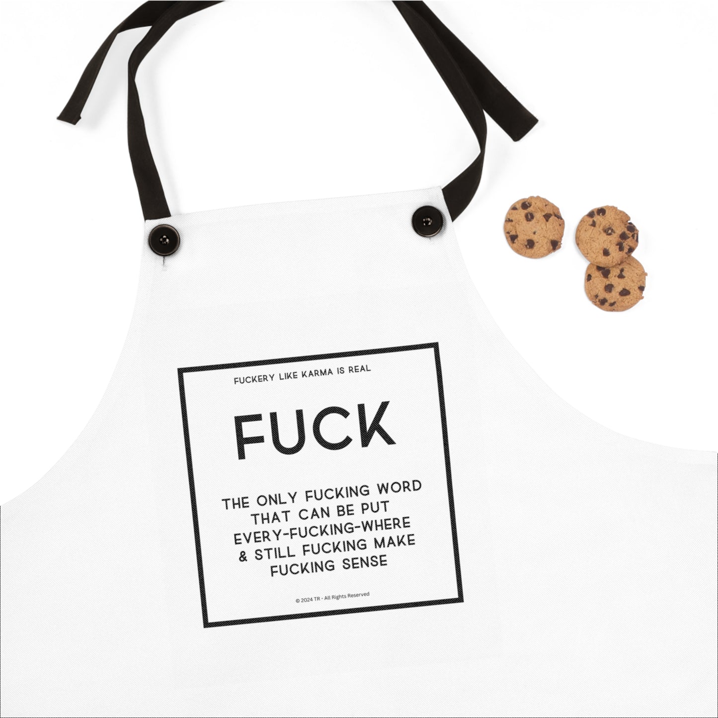 Fuck Word - Hilarious Apron – A Must-Have for Chefs & Baking Enthusiasts!