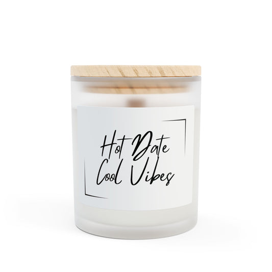 Hot Date Cool Vibes 11oz Frosted Scented Candle