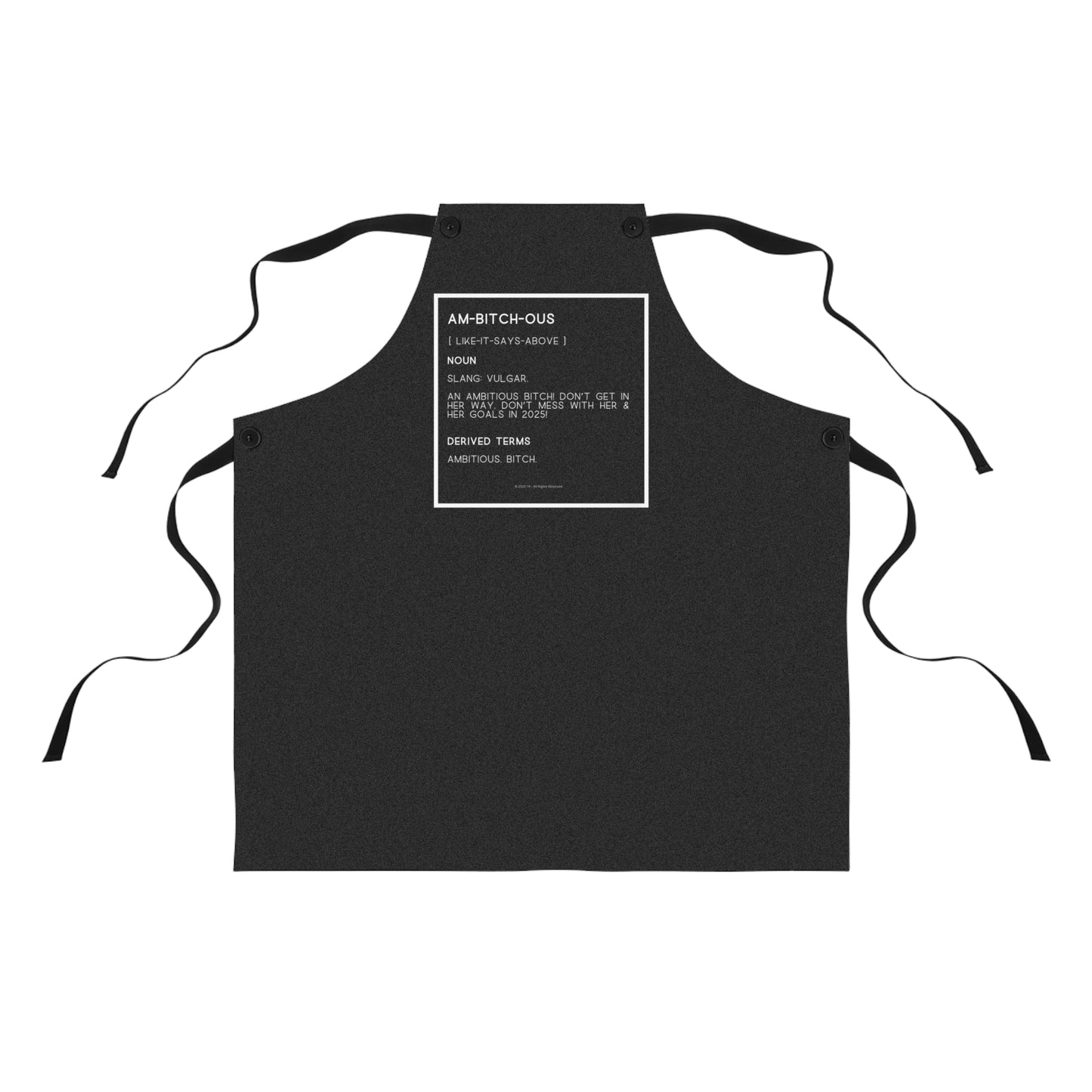 AM-BITCH-OUS Sassy Apron