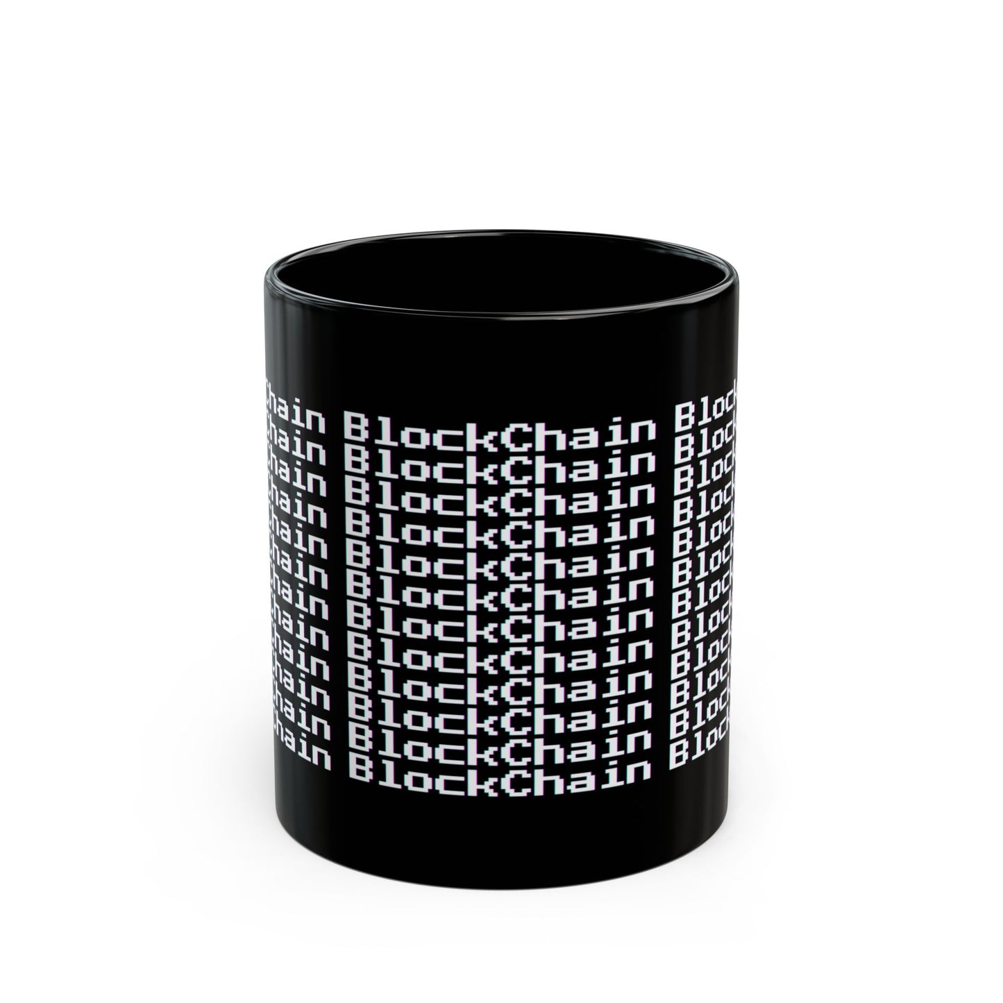 Blockchain Black 11oz Mug - Perfect Gift for Crypto Enthusiasts