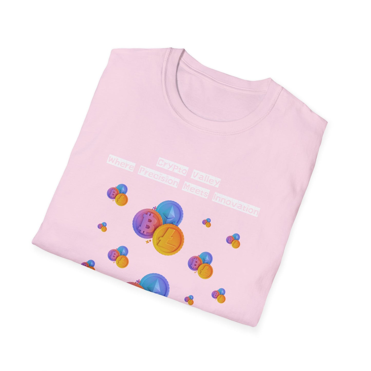 Crypto Valley Bitcoins Unisex Softstyle T-Shirt – A Must-Have for Crypto Kings & Blockchain Believers! 🚀💰