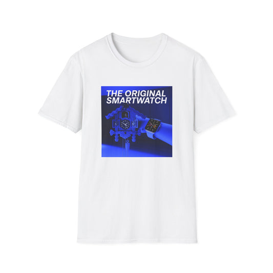 Smart Watch Swiss Unisex Softstyle T-Shirt – A Must-Have for Crypto Kings & Blockchain Believers! 🚀💰