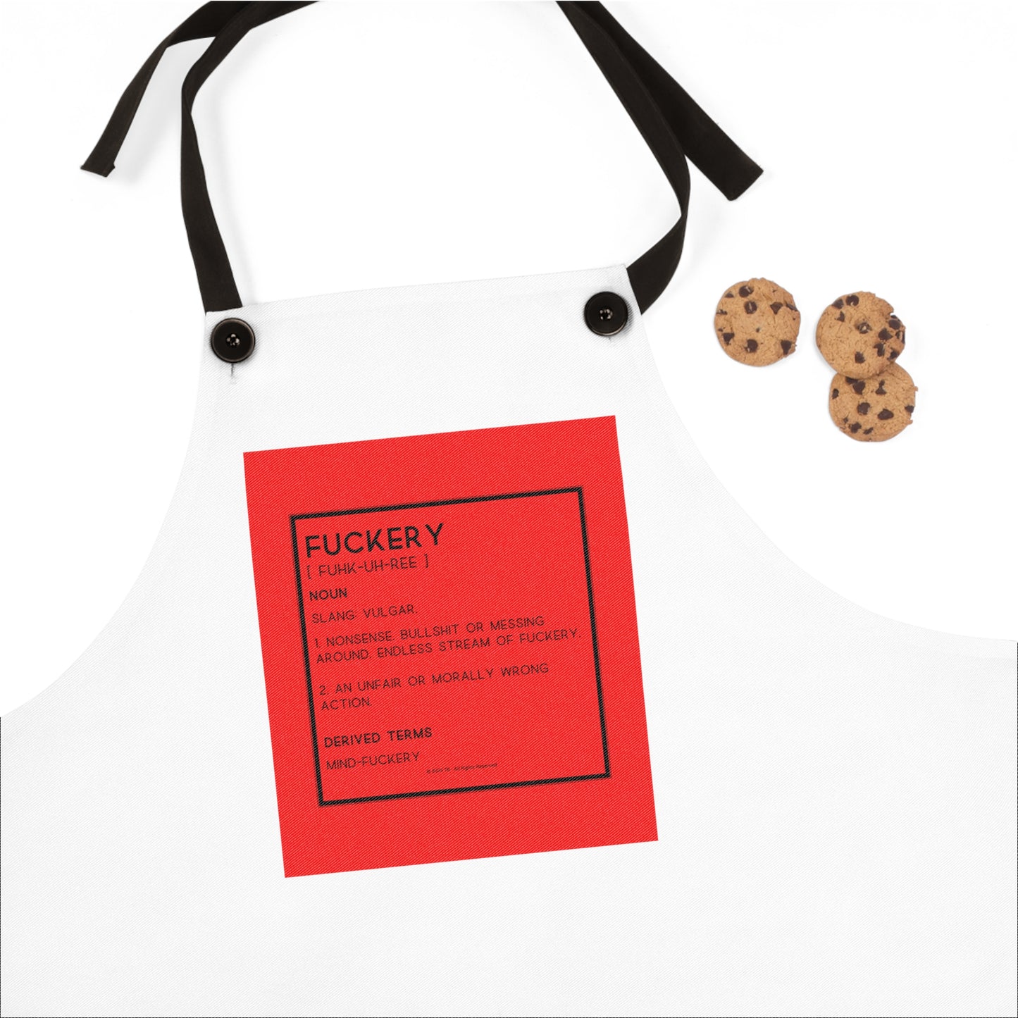 Fuckery - Hilarious Apron – A Must-Have for Chefs & Baking Enthusiasts!