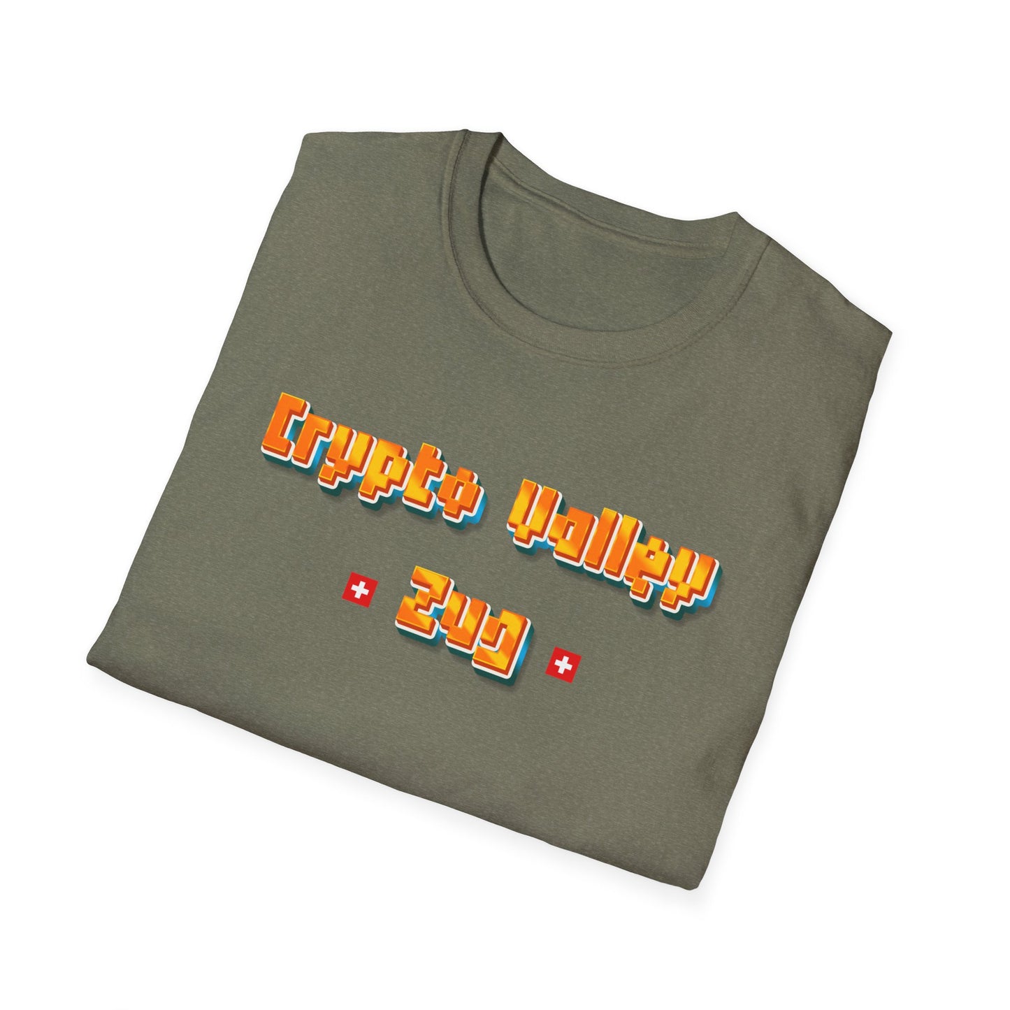 Crypto Valley Zug Unisex Softstyle T-Shirt – A Must-Have for Crypto Kings & Blockchain Believers! 🚀💰