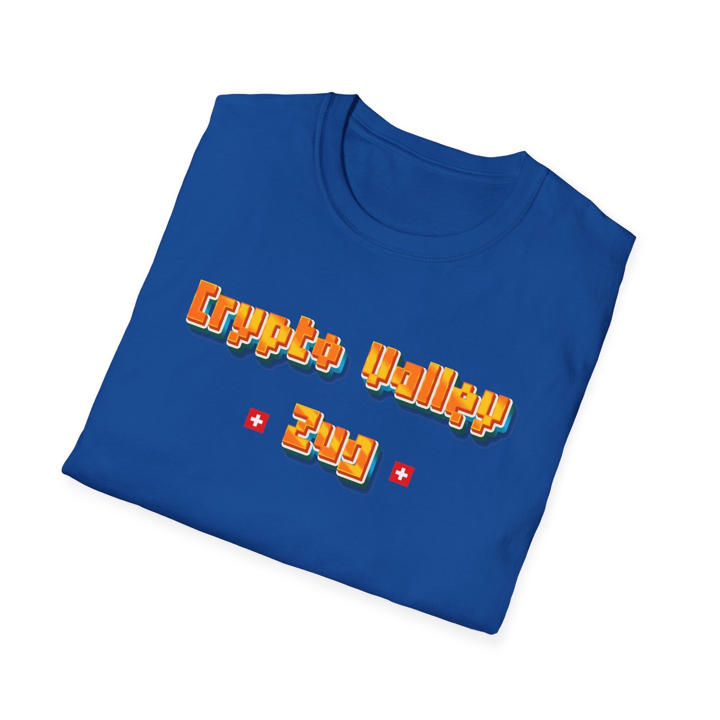 Crypto Valley Zug Unisex Softstyle T-Shirt – A Must-Have for Crypto Kings & Blockchain Believers! 🚀💰