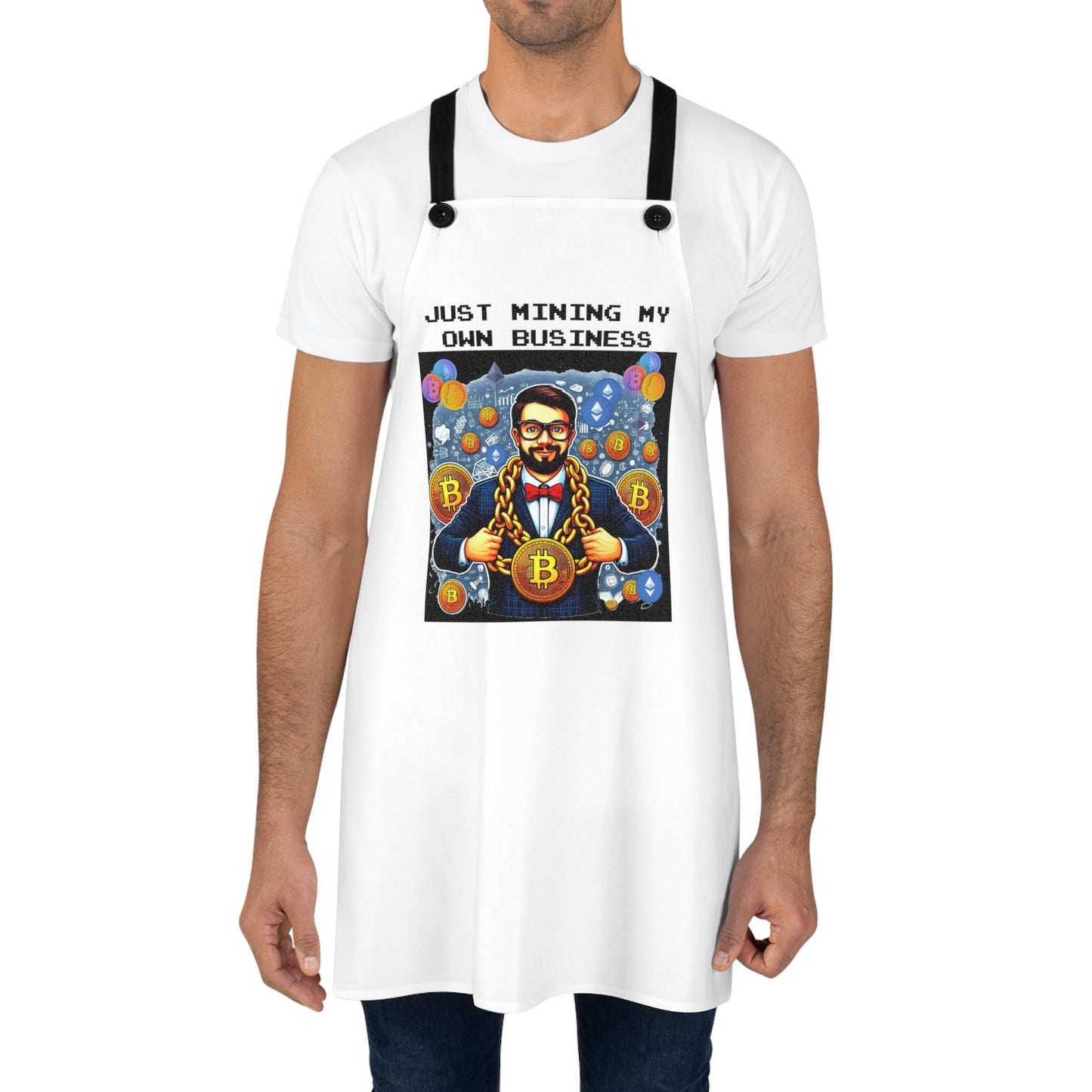 Just Mining My Own Business Apron