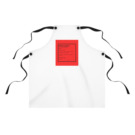 Unfuckery - Hilarious Apron – A Must-Have for Chefs & Baking Enthusiasts!
