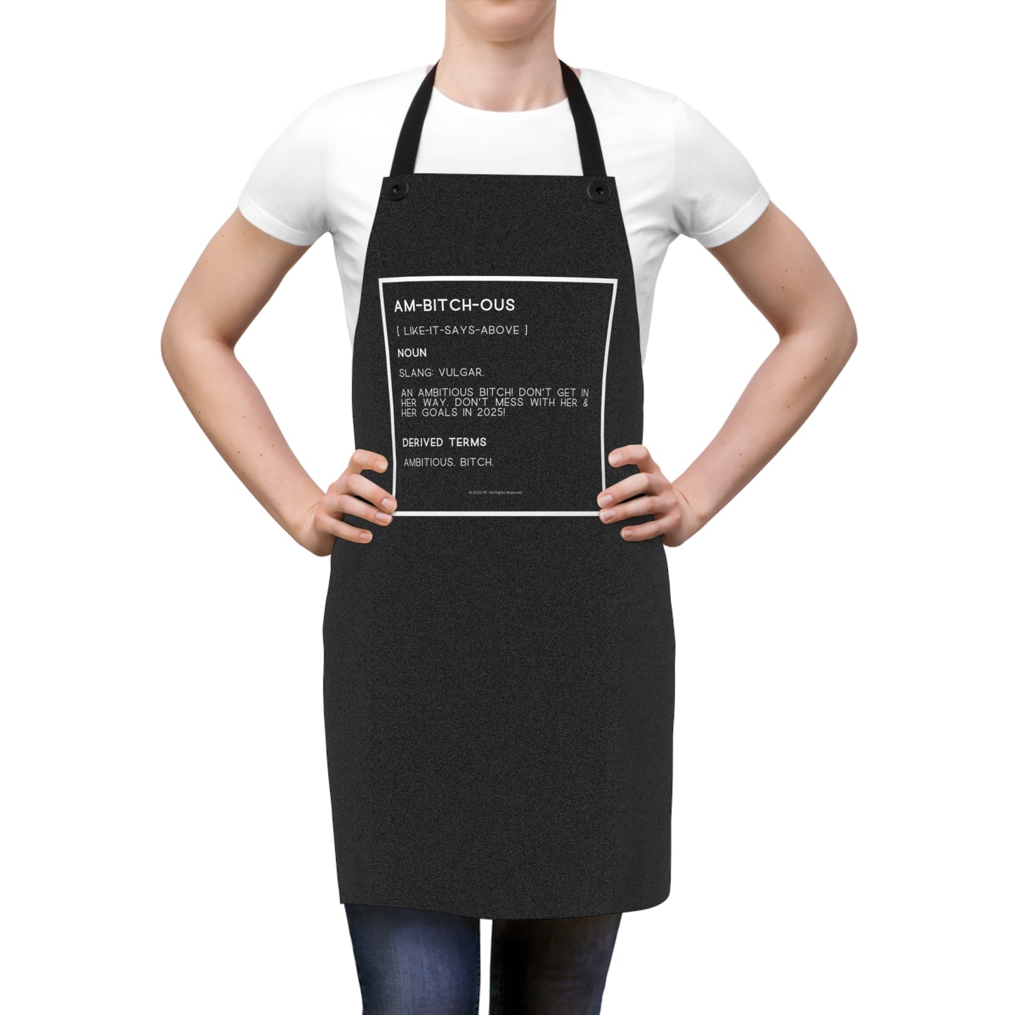 AM-BITCH-OUS Sassy Apron