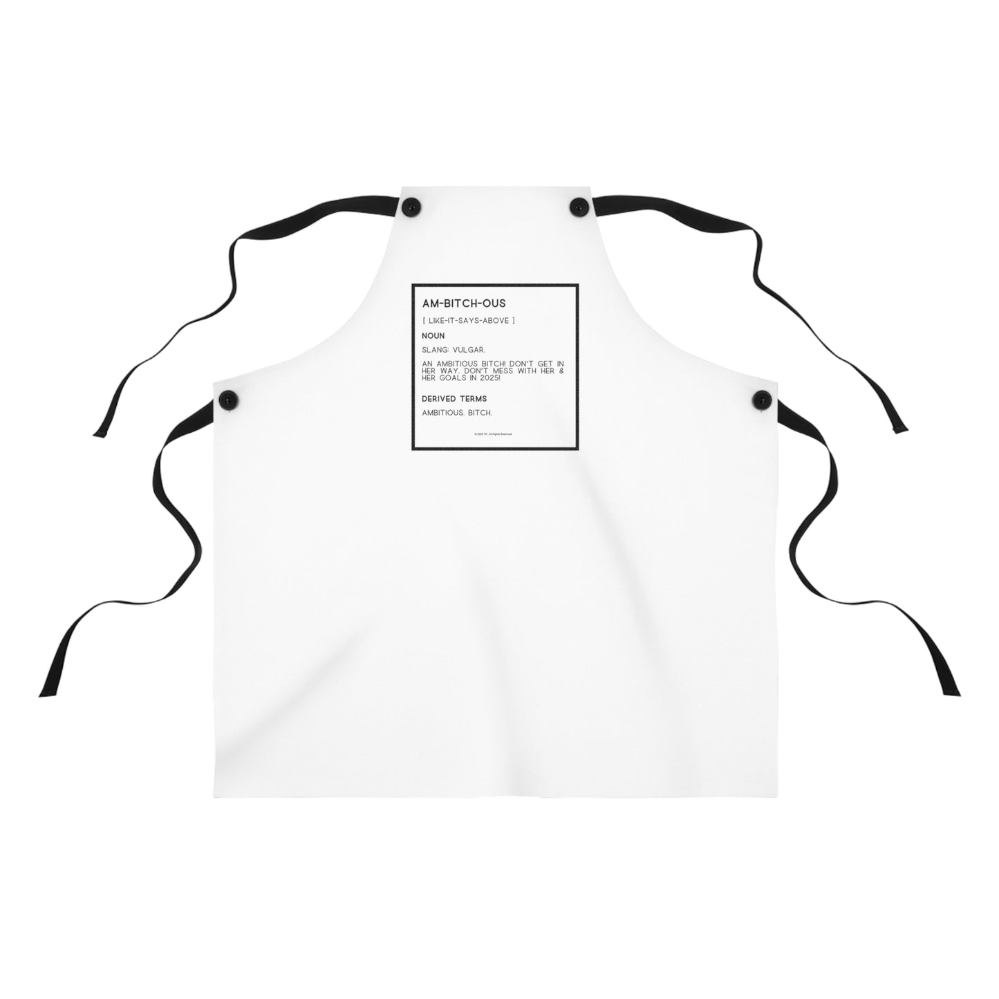 AM-BITCH-OUS Sassy Apron