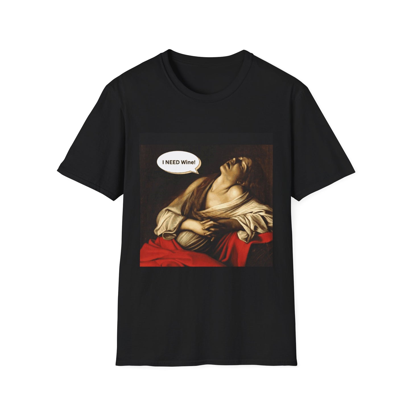 Humorous I Need Wine T-Shirt