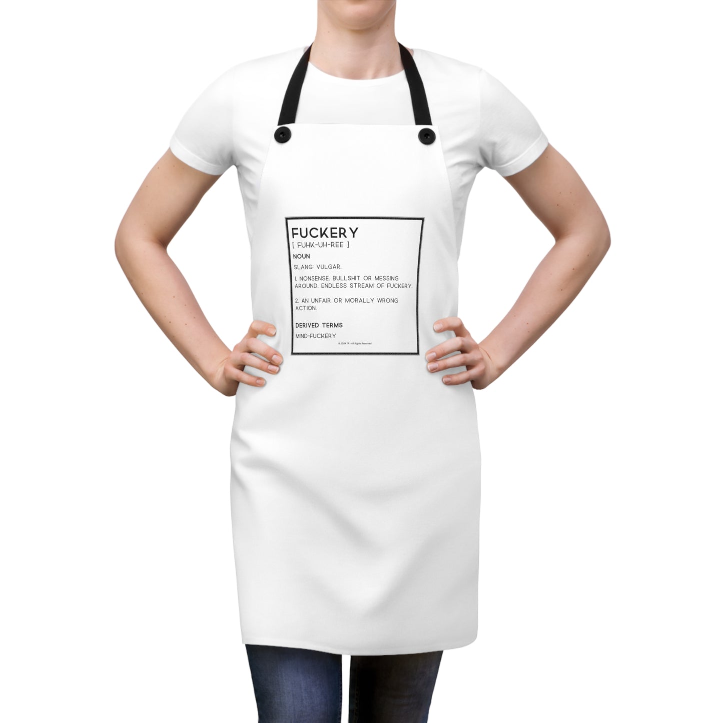Fuckery - Hilarious Apron – A Must-Have for Chefs & Baking Enthusiasts!
