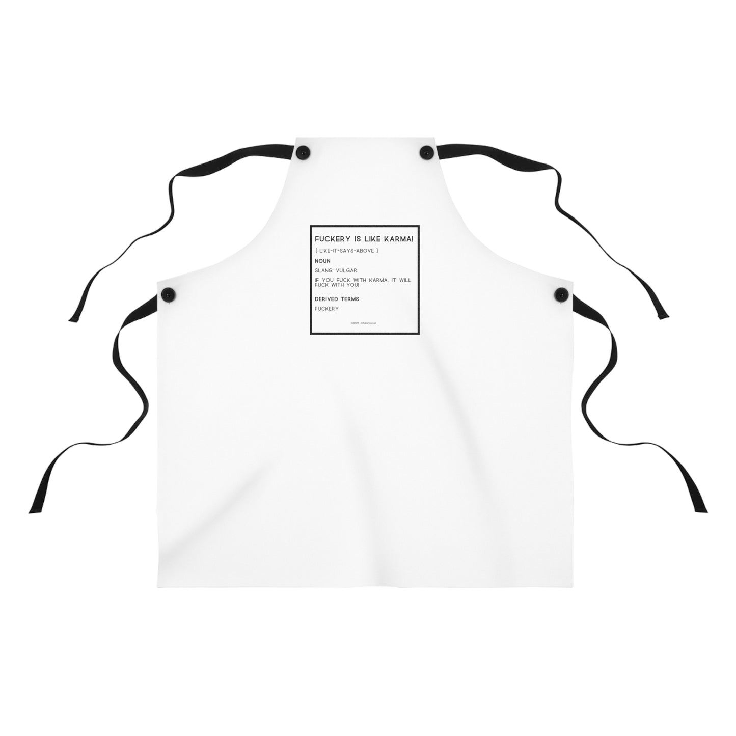 Fuckery - Hilarious Apron – A Must-Have for Chefs & Baking Enthusiasts!