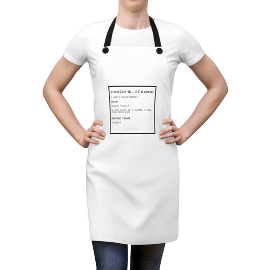 Fuckery - Hilarious Apron – A Must-Have for Chefs & Baking Enthusiasts!