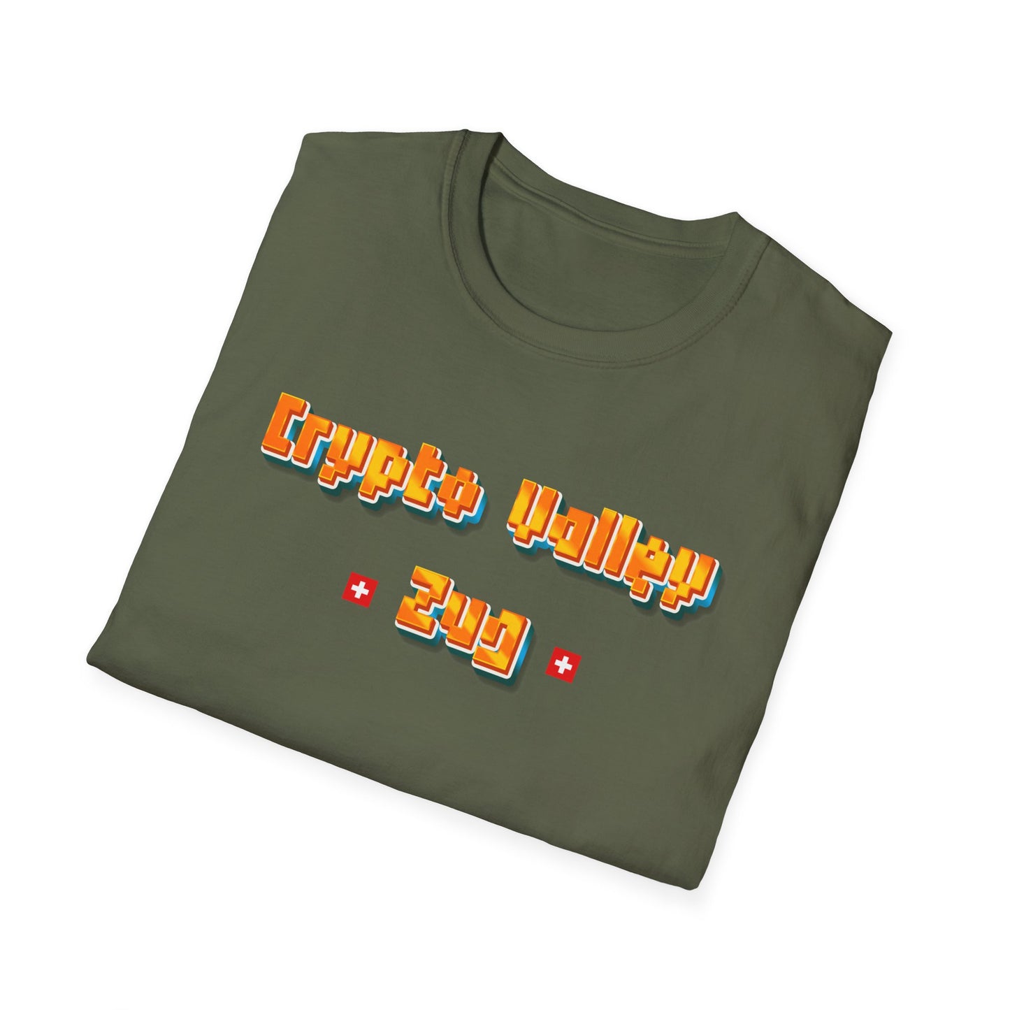 Crypto Valley Zug Unisex Softstyle T-Shirt – A Must-Have for Crypto Kings & Blockchain Believers! 🚀💰