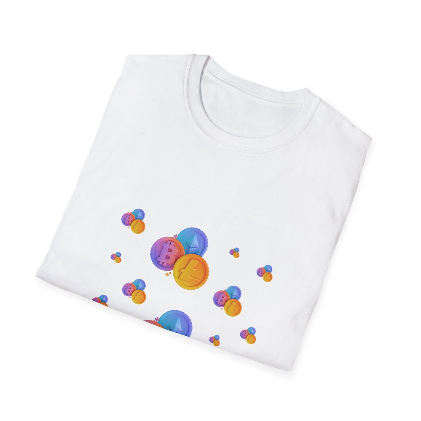 Crypto Valley Bitcoins Unisex Softstyle T-Shirt – A Must-Have for Crypto Kings & Blockchain Believers! 🚀💰