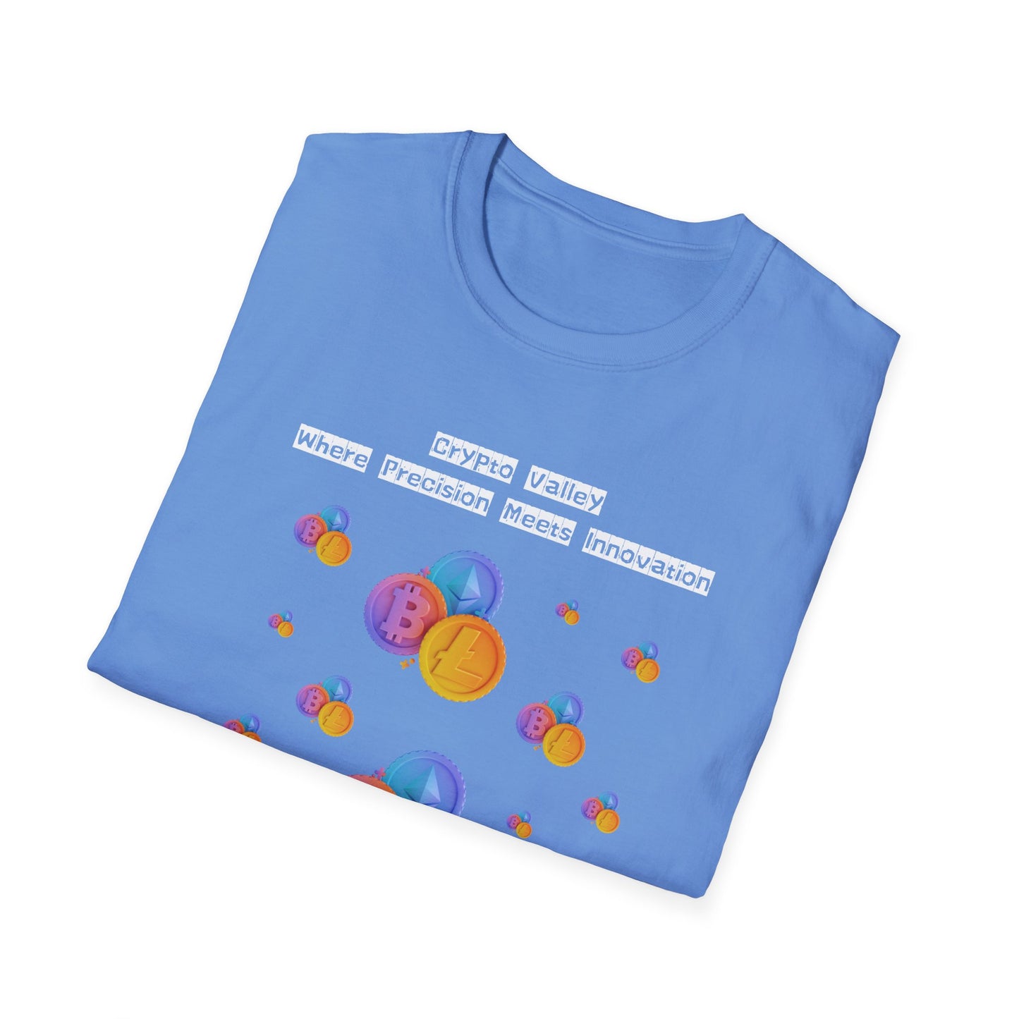 Crypto Valley Bitcoins Unisex Softstyle T-Shirt – A Must-Have for Crypto Kings & Blockchain Believers! 🚀💰