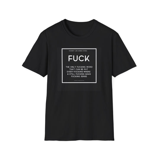 Fuck Definition Unisex Softstyle T-Shirt – Perfect for Legends Who Love to Stand Out!