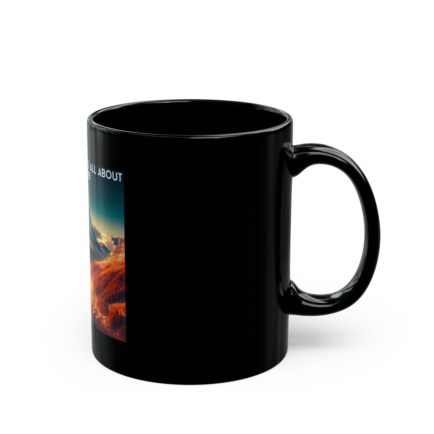 Crypto Valley Climb 11oz Mug - Perfect Gift for Crypto Enthusiasts