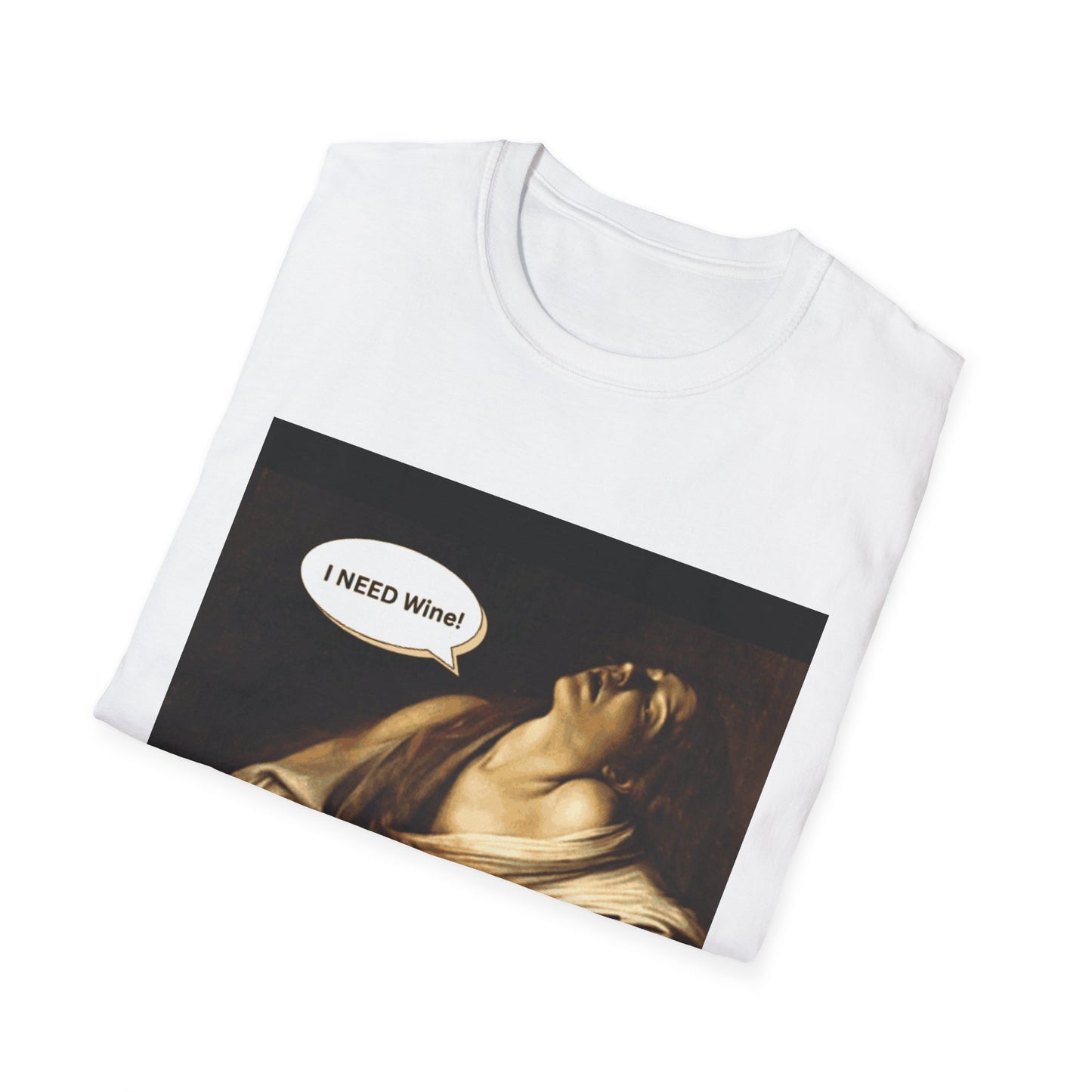 Humorous I Need Wine T-Shirt