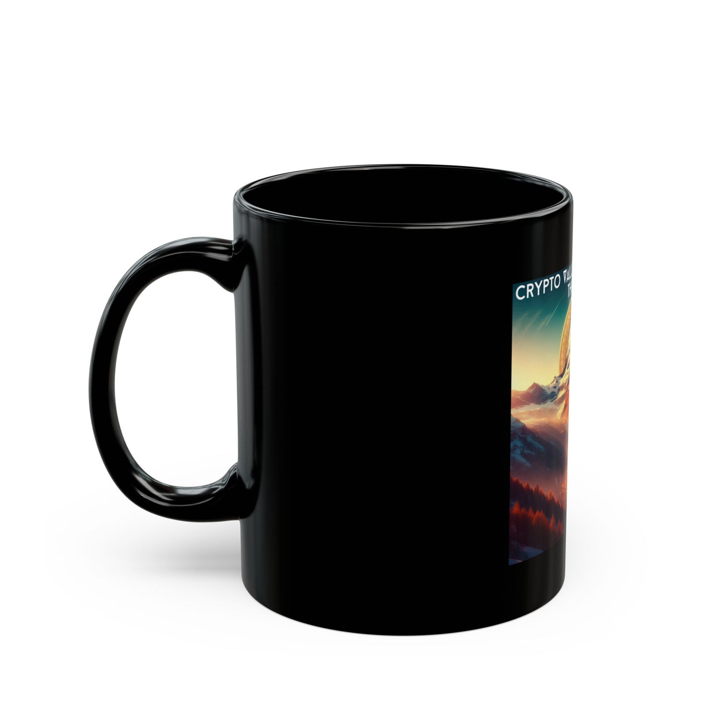 Crypto Valley Climb 11oz Mug - Perfect Gift for Crypto Enthusiasts